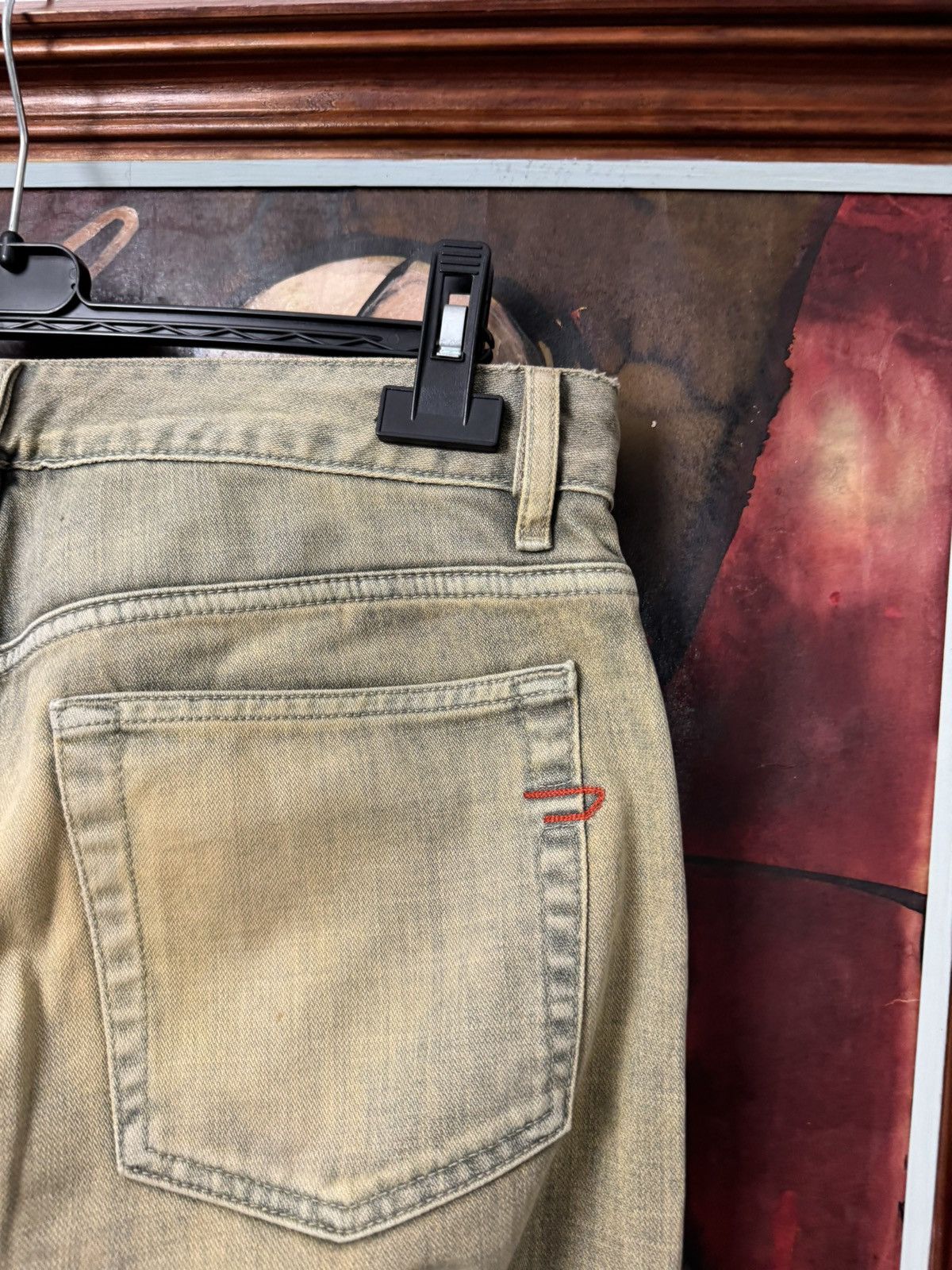 Diesel Diesel Vintage Y2k Avant Garde Washed Denim Pant Streetwear Size US 34 / EU 50 - 3 Thumbnail