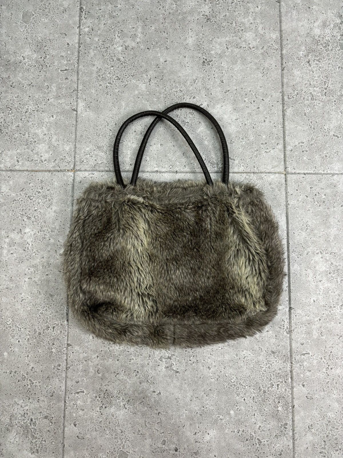 Japanese Brand 2000s Avant Garde Rick Owens Style Fur Bag Size ONE SIZE - 1 Thumbnail