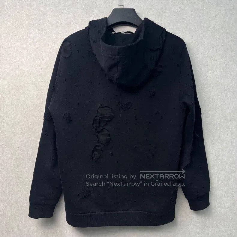 Givenchy Givenchy Pink Letter Printed Hole Hoodie (Men's) Size US XS / EU 42 / 0 - 2 Thumbnail