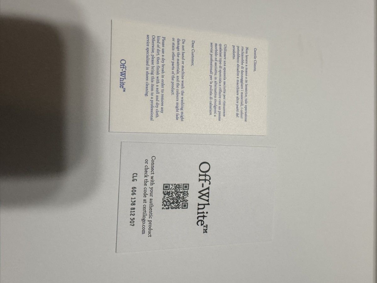 Off-White Off-White Odsy 1000 sneakers Size US 10 / EU 43 - 15 Thumbnail