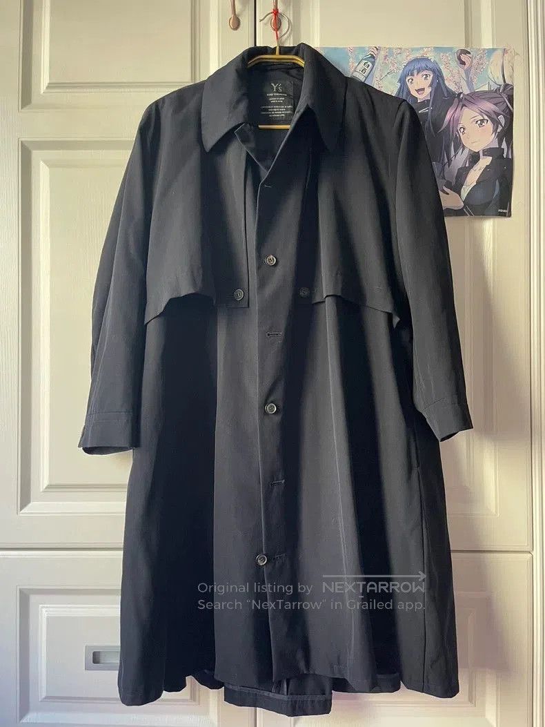 Yohji Yamamoto Yohji Yamamoto Wool Coat. Size US L / EU 52-54 / 3 - 1 Thumbnail
