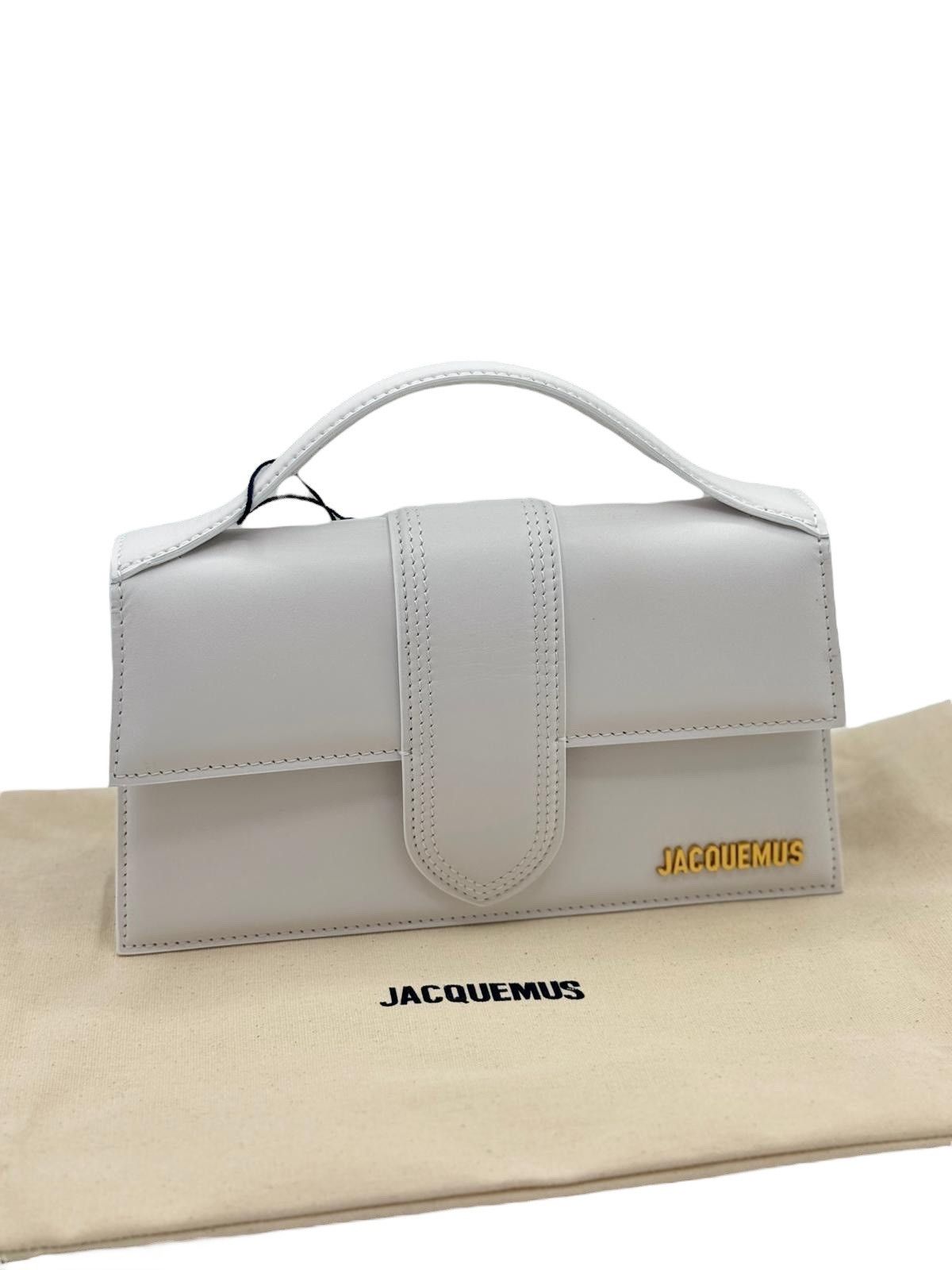 Jacquemus Jacquemus Le Grand Bambino White Gold Size ONE SIZE - 1 Thumbnail