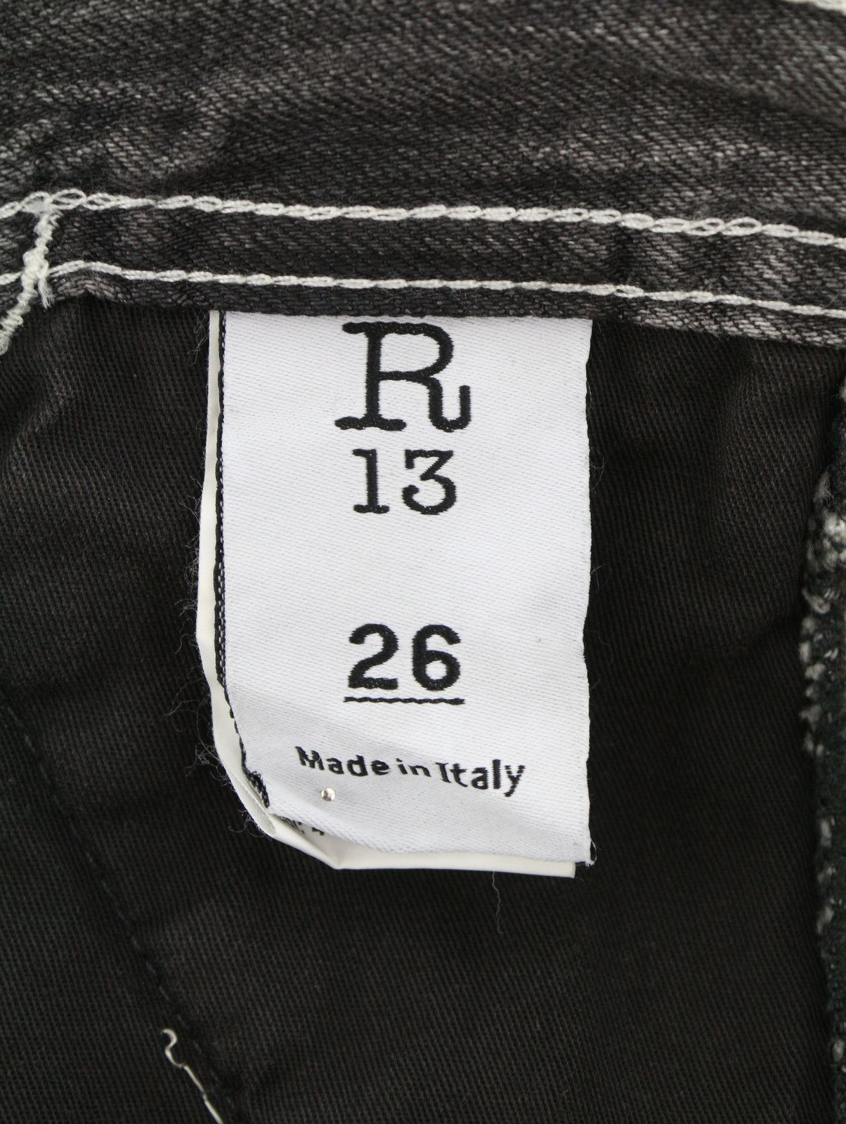 R13 CROP WIDELEG CARPENTER 26 Ellery Black Faded 87802 Size 26" / US 2 / IT 38 - 9 Thumbnail