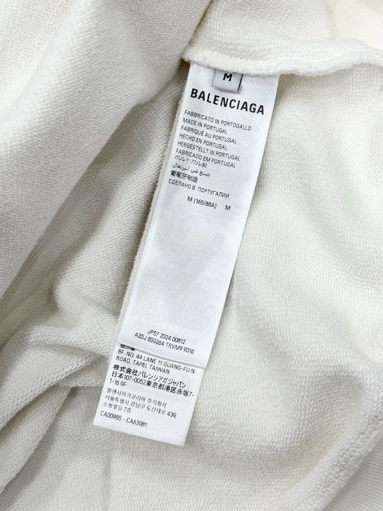 Balenciaga Balenciaga Letter Zip Hoodie 2504-Nextarrow Size US M / EU 48-50 / 2 - 8 Thumbnail