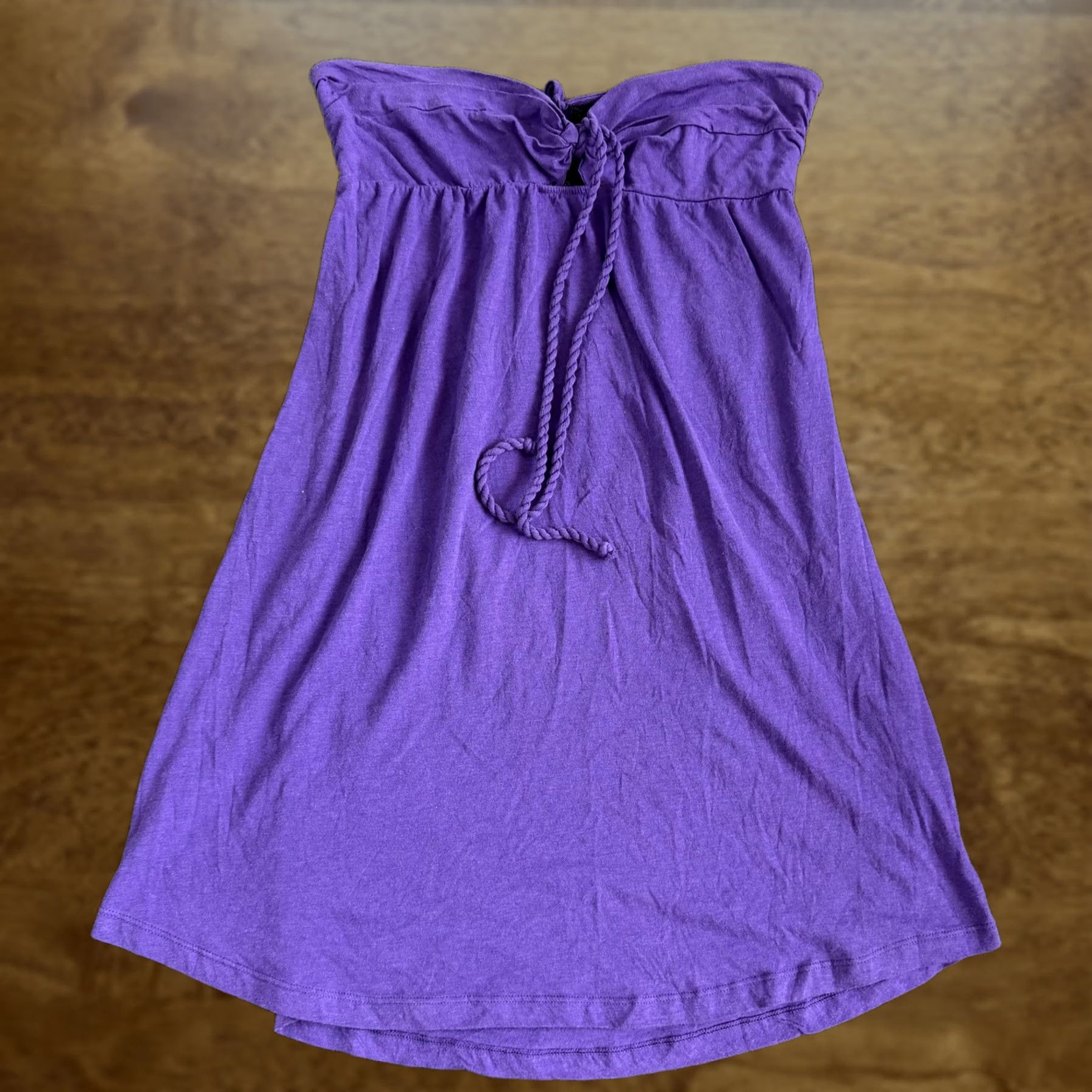 Volcom VINTAGE Volcom Mind The Stripes Dress Womens XL Purple Strapless Sundress Sweetheart Size XL / US 12-14 / IT 48-50 - 1 Thumbnail
