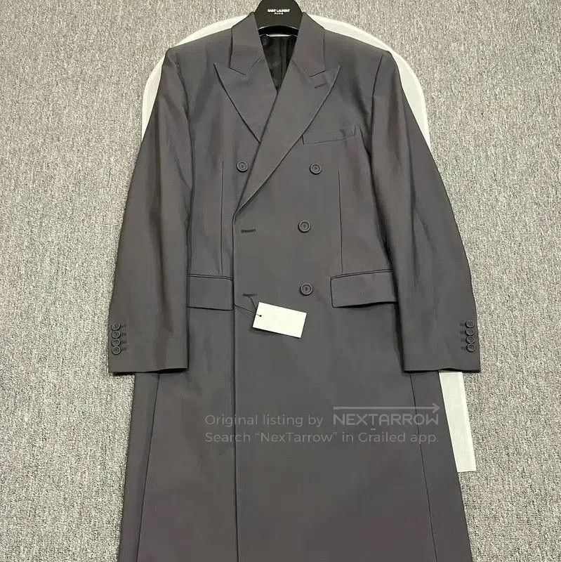Dior Dior Gray Cotton Overcoat for Men . Size US XL / EU 56 / 4 - 1 Thumbnail