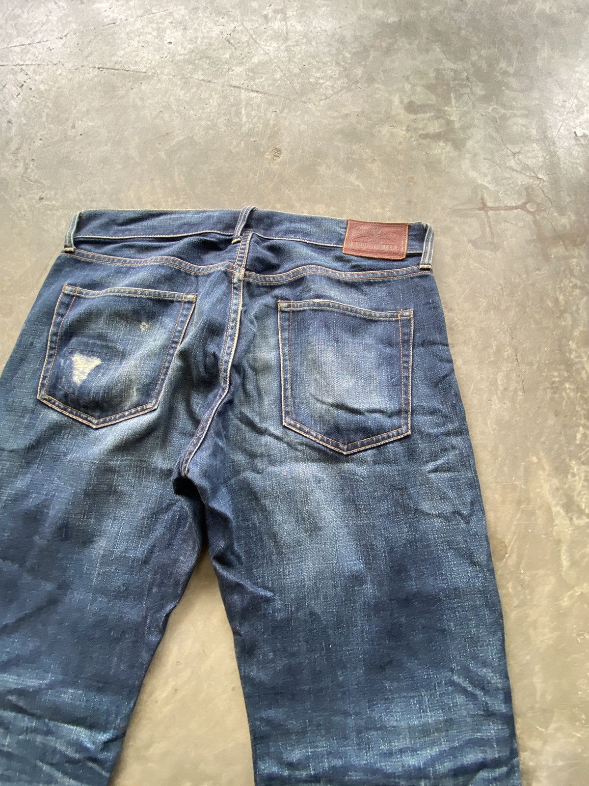 Japanese Brand Baggy Jeans Japanese Back Number Size US 36 / EU 52 - 12 Thumbnail