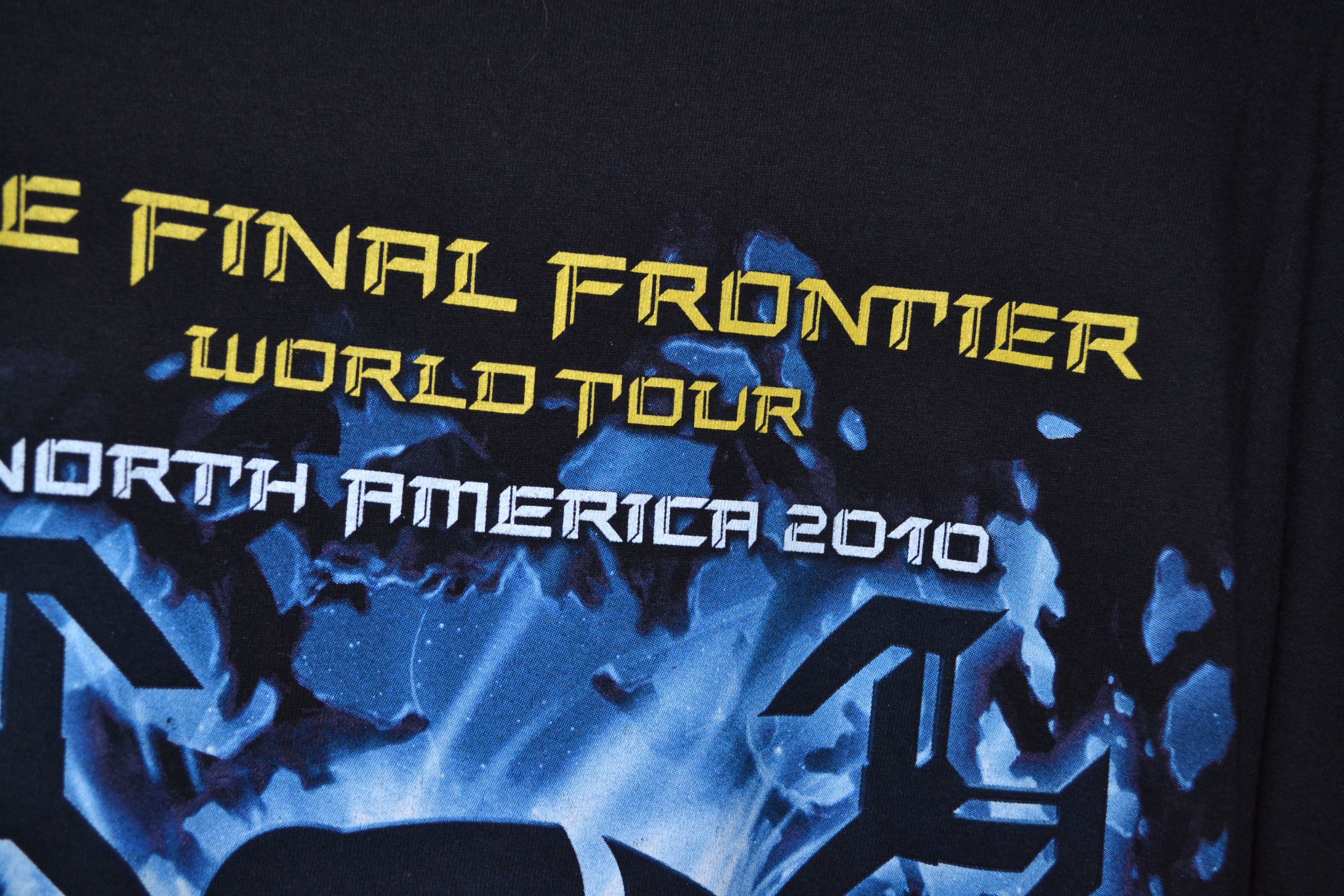 Band Tees Vintage Iron Maiden Final Frontier tour 2010 shirt Size XXL Size US XXL / EU 58 / 5 - 10 Thumbnail