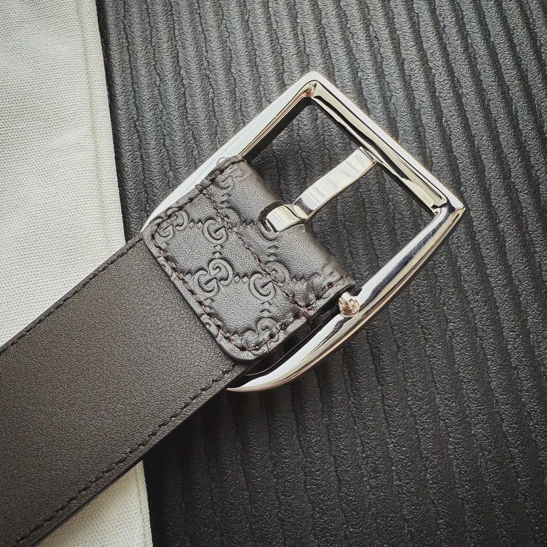 Gucci Gucci Size85 Cowhide belt Size ONE SIZE - 4 Thumbnail
