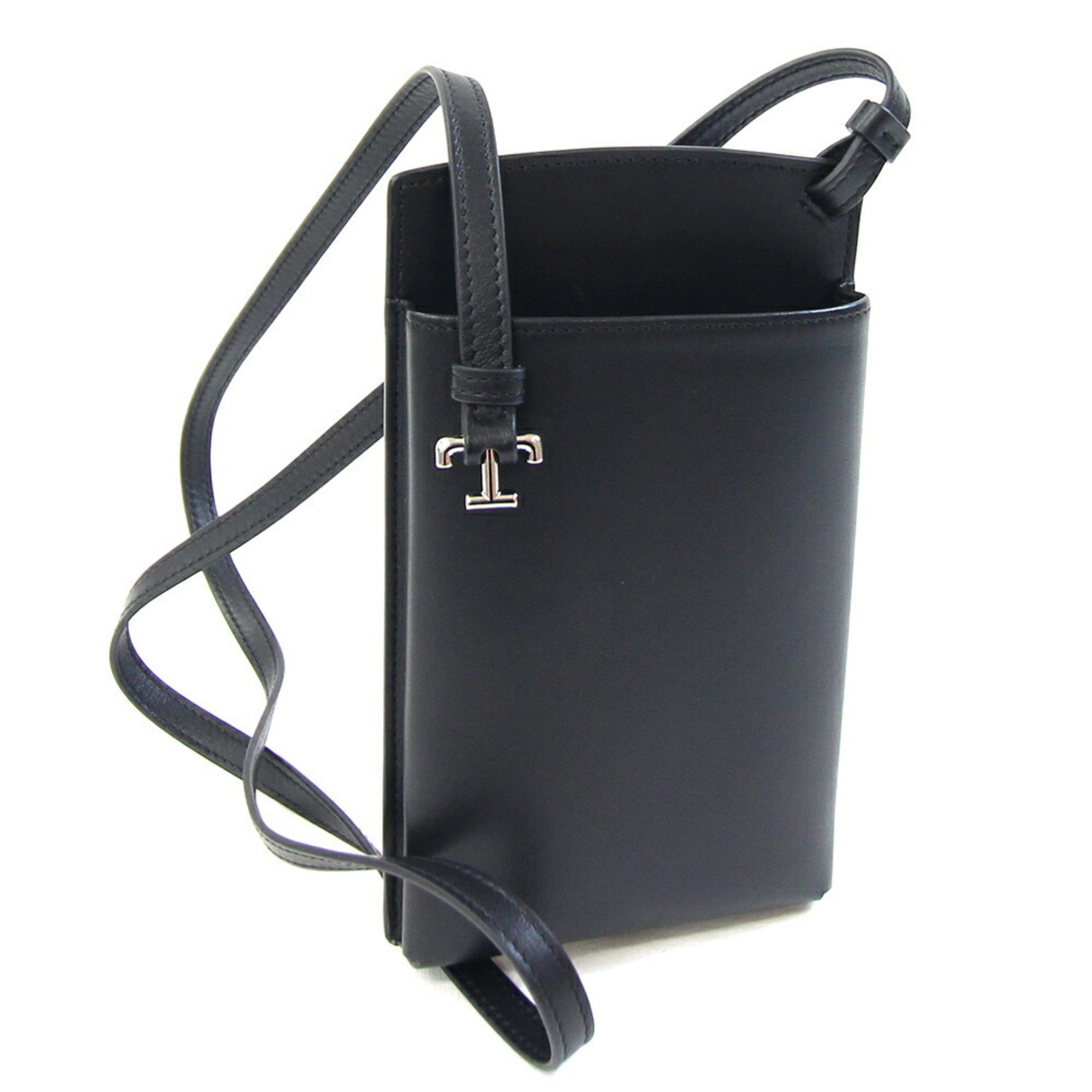 Tod's Tod's T-Timeless Medium Smartphone Shoulder Bag (XAMTBA34300UPPB999) in Black Leather. Includes a smartphone shoulder bag, crossbody and case. Size ONE SIZE - 1 Thumbnail
