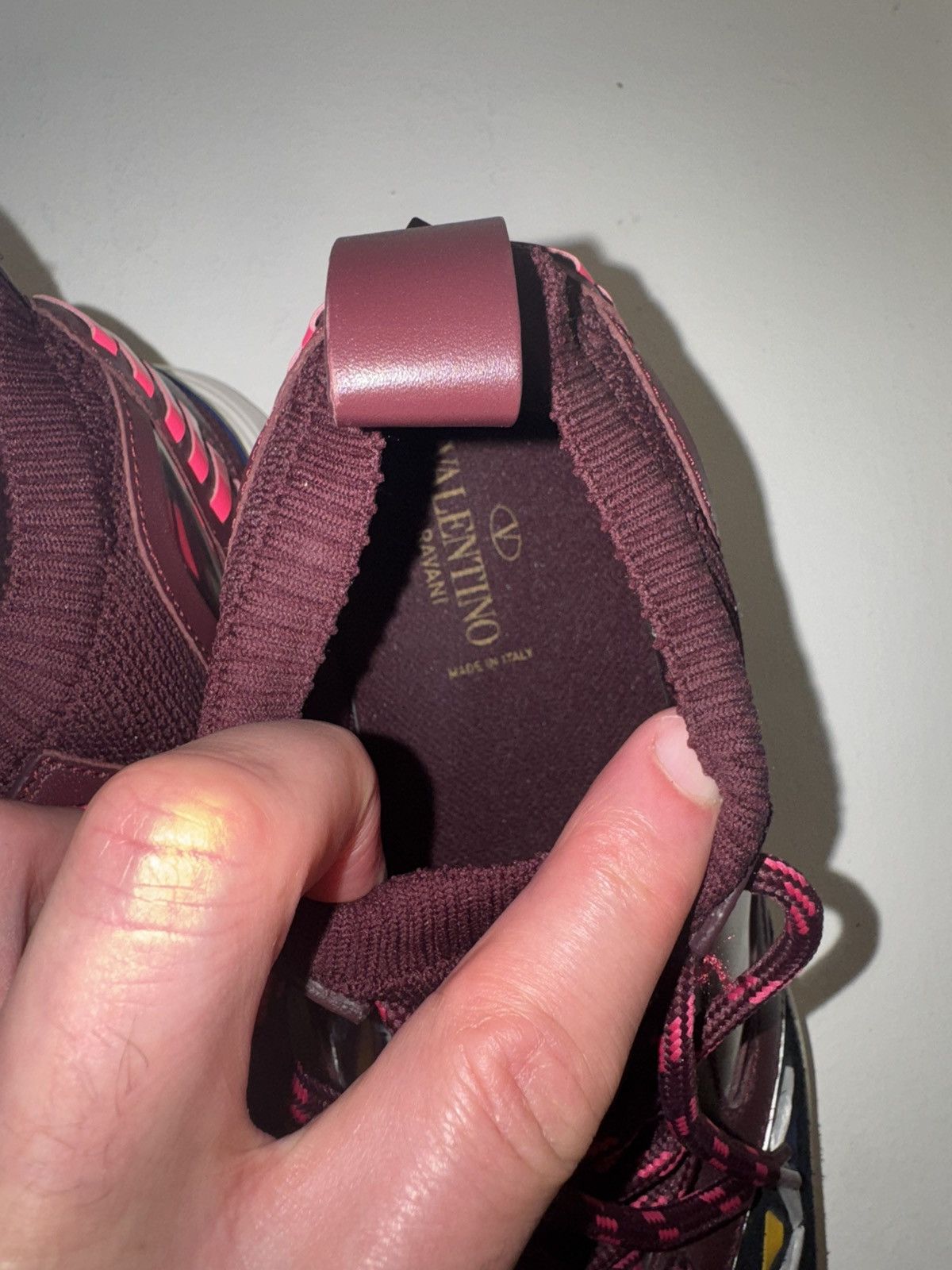 Valentino Valentino Mixed Media Sneakers Size US 10 / EU 43 - 11 Thumbnail