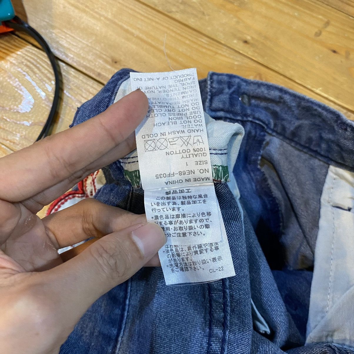 Issey Miyake Issey Miyake Ne-net Baggy Drop Crotch Denim Pants 28 Size US 28 / EU 44 - 16 Thumbnail