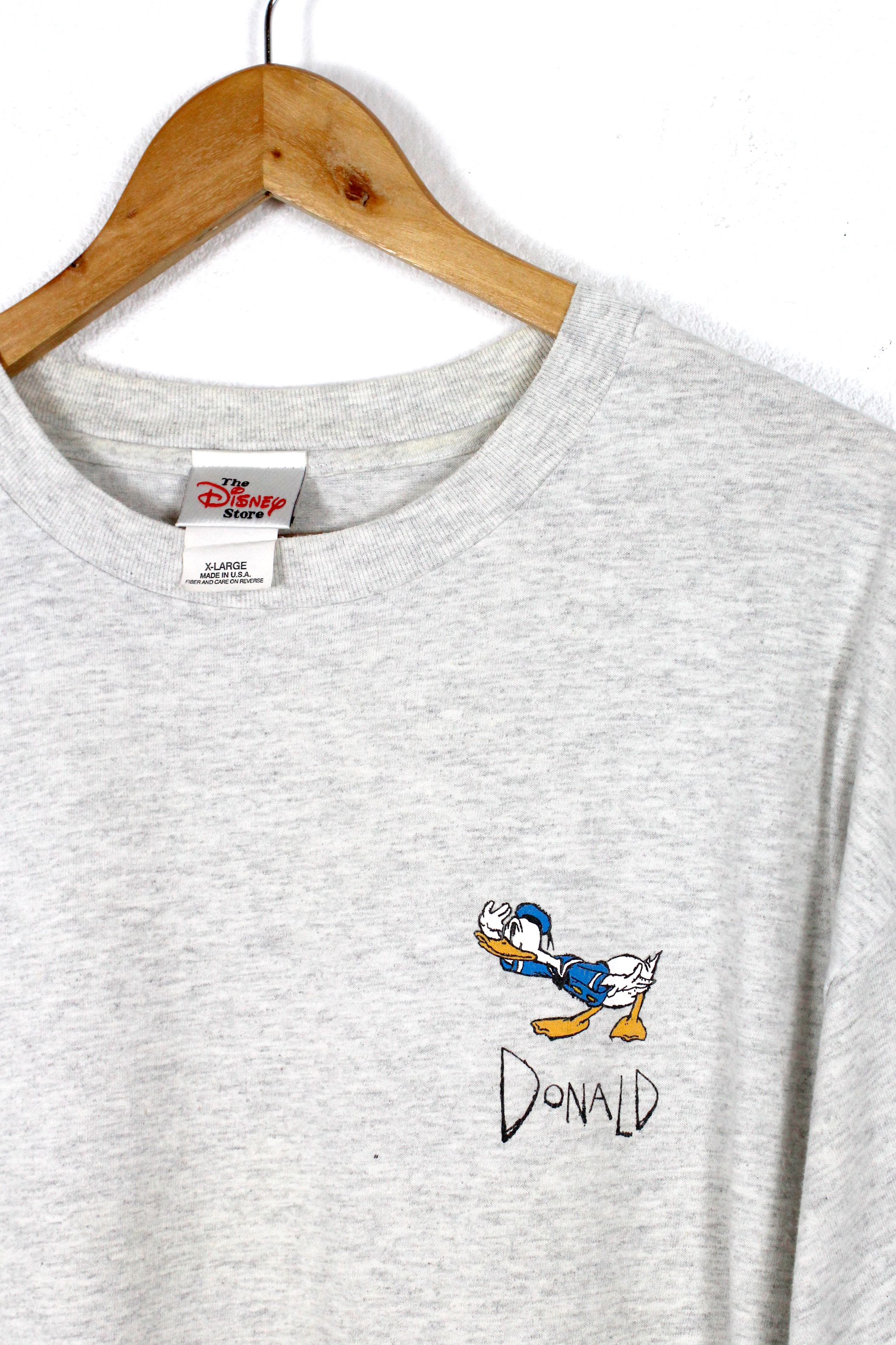 Disney × Vintage Donald Duck New York Disney 90s Made in USA Tee Tshirt Size US XL / EU 56 / 4 - 3 Thumbnail