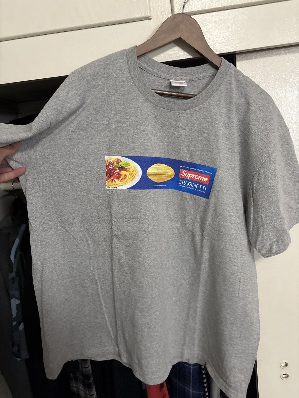Supreme Supreme spaghetti shirt Size US XL / EU 56 / 4 - 1 Thumbnail