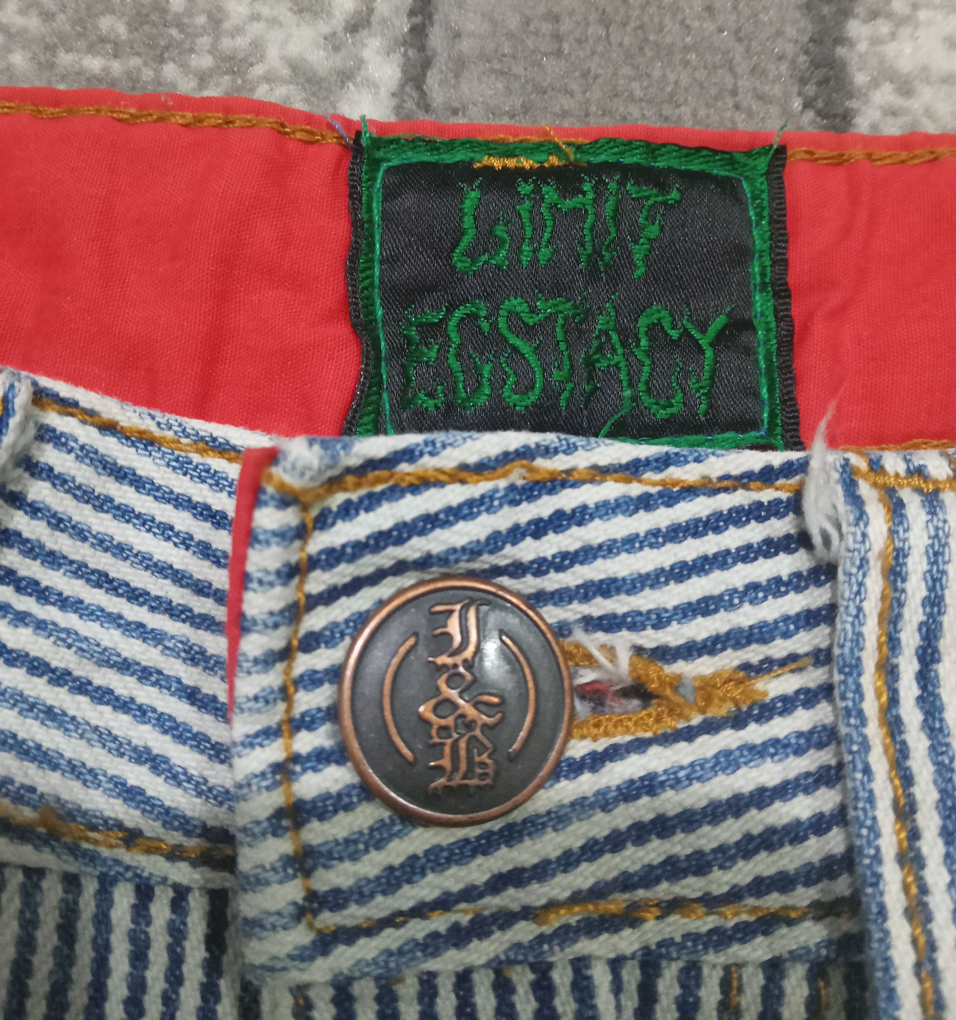 Other Limit Ecstacy Hickory Flare Very Rare Pants Size 30" / US 8 / IT 44 - 3 Thumbnail
