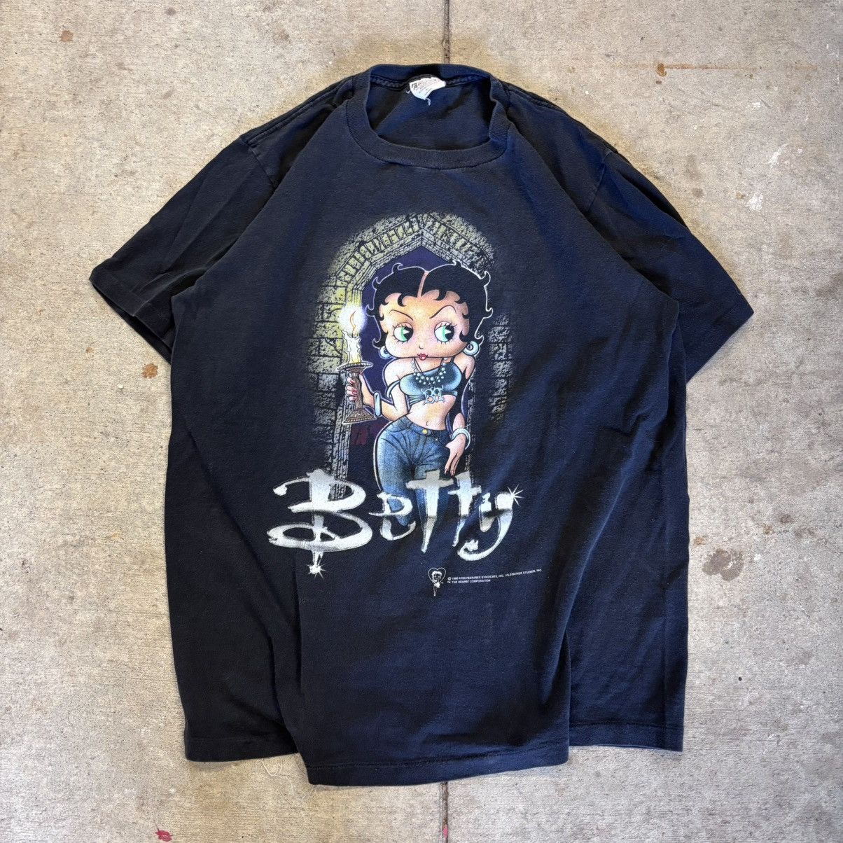Vintage Betty Boop Buffy the Vampire Slayer Shirt Size US L / EU 52-54 / 3 - 1 Thumbnail