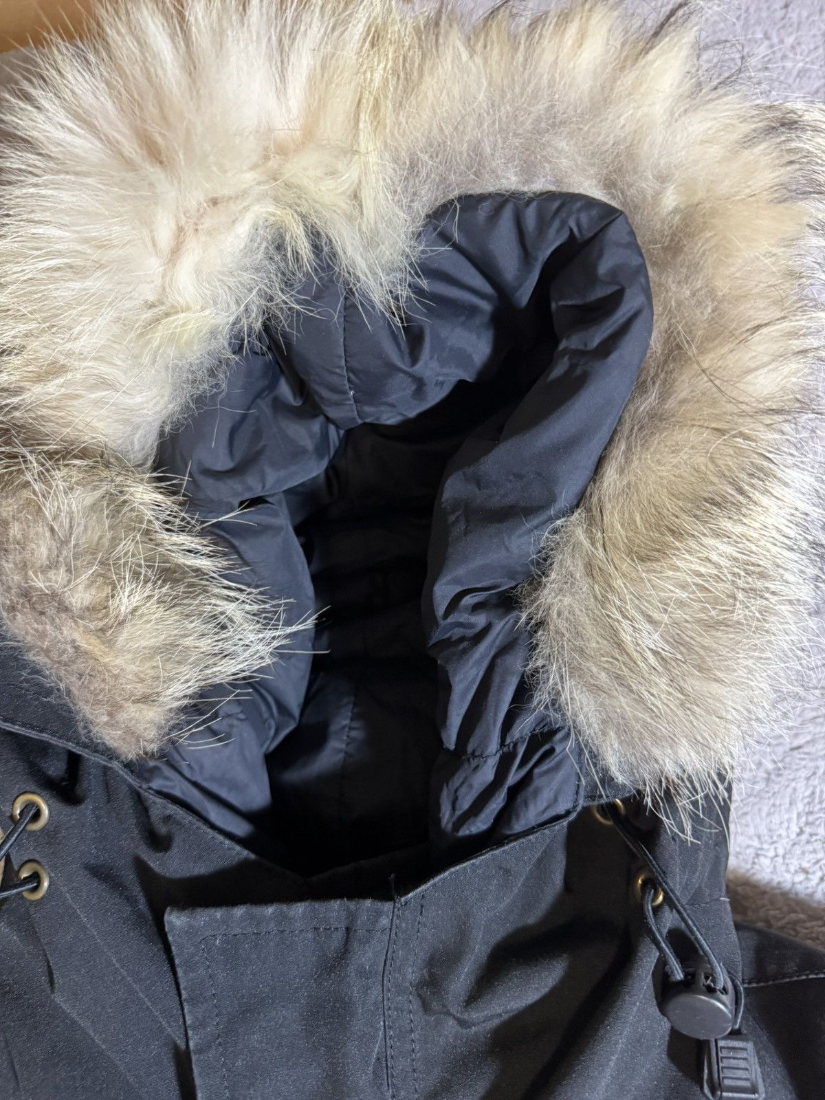 Canada Goose × Japanese Brand × Vintage Canada goose Expedition Parka small with Coyote Fur Size US S / EU 44-46 / 1 - 7 Thumbnail