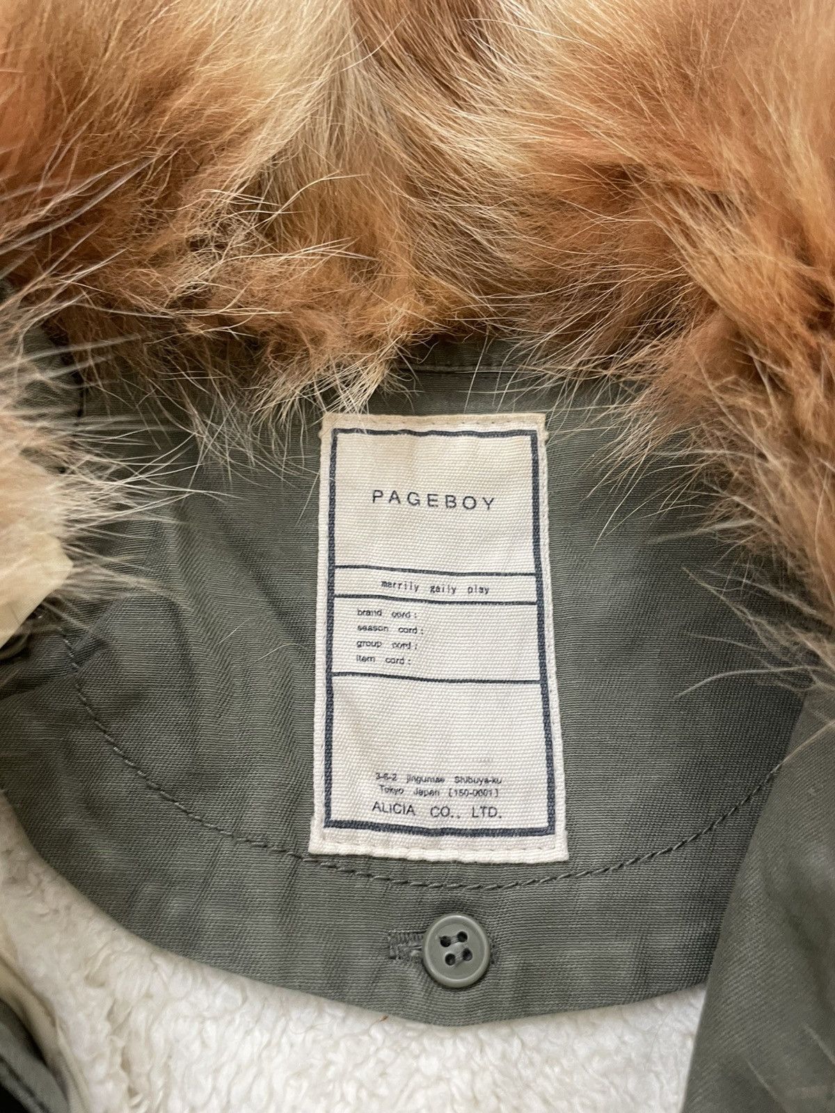 Japanese Brand LGB Olive Fur Collar Parka Vintage Military winter layering Size US M / EU 48-50 / 2 - 5 Thumbnail