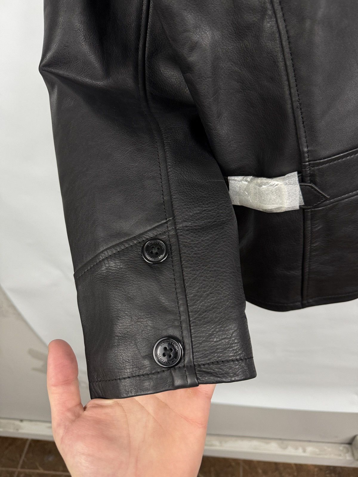 Schott 🇺🇸 NEW❗️Schott NYC Leather Jacket Motorcycle Rare Retro Y2K Size US M / EU 48-50 / 2 - 20 Thumbnail