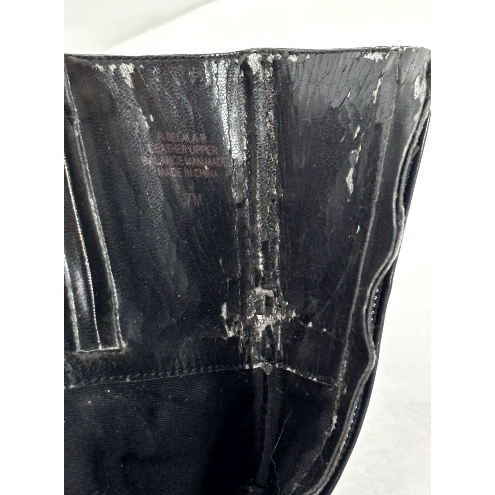 Nine West VINTAGE Nine West Boots Women’s 7 M Black Ankle Block Heel Square Toe Bootie Witchy Y2K Goth Grunge Leather Zip Size US 7 / IT 37 - 8 Thumbnail