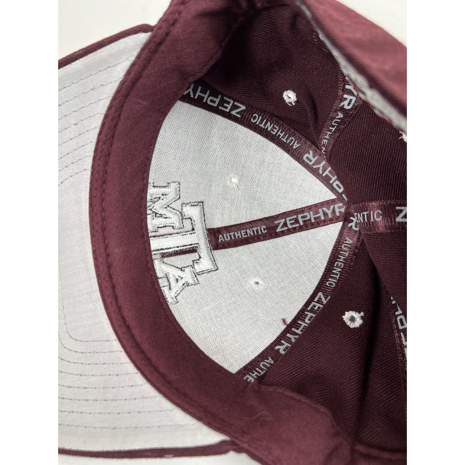 Zephyr Vintage Texas A&M Aggies Fitted Hat Cap Size 7 3/8 Zephyr Wo Size ONE SIZE - 7 Thumbnail
