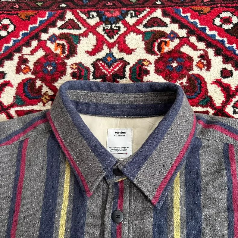 Visvim VISVIM Lumber Long Sleeve Striped Shirt-2506 Size US M / EU 48-50 / 2 - 4 Thumbnail