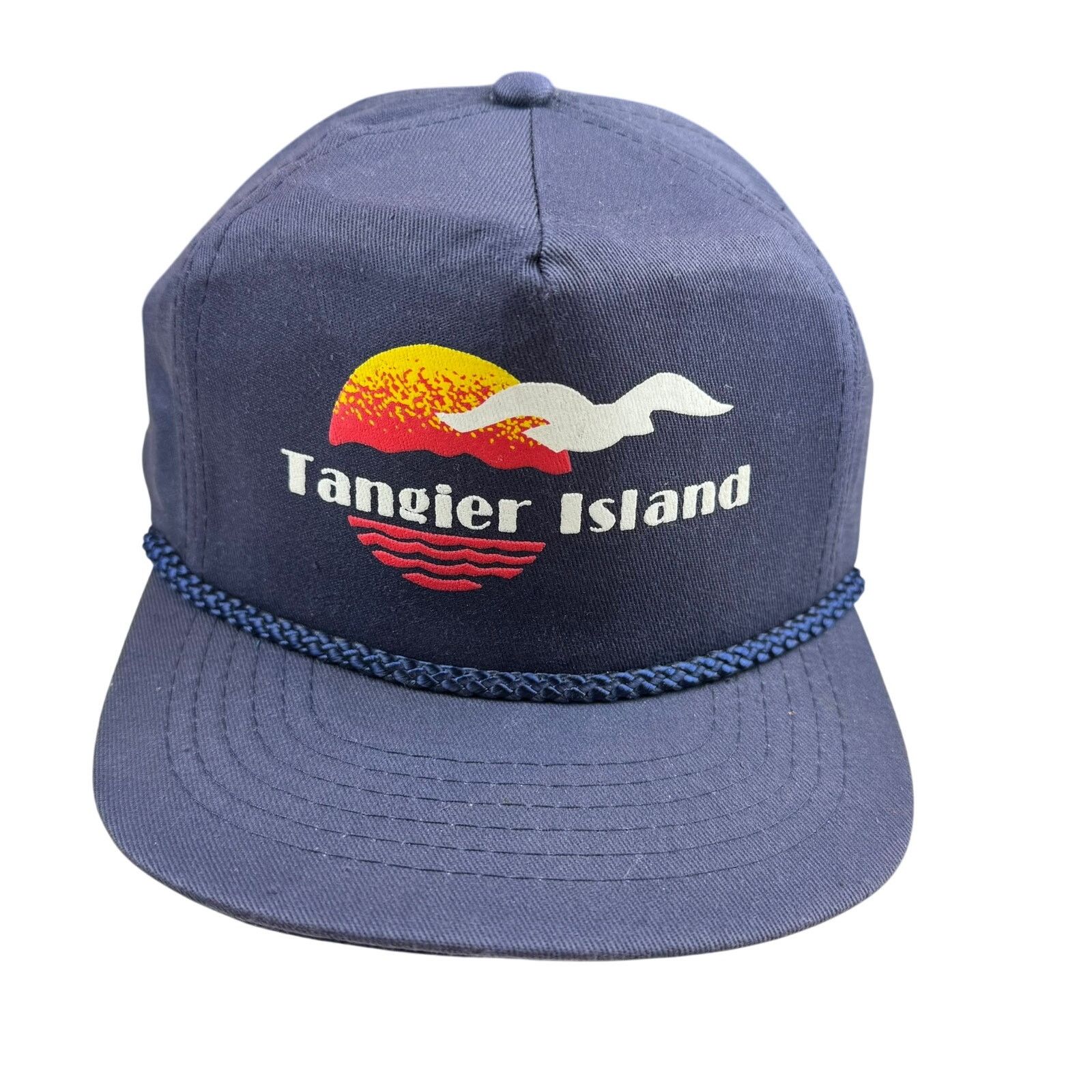 Other Vintage Tangier Island Rope Snapback Hat Size ONE SIZE - 1 Thumbnail
