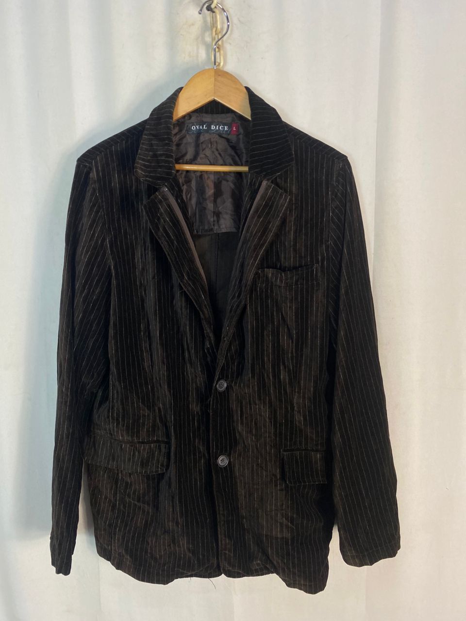 Unisex 🔥Over dice velvet zipper jacket