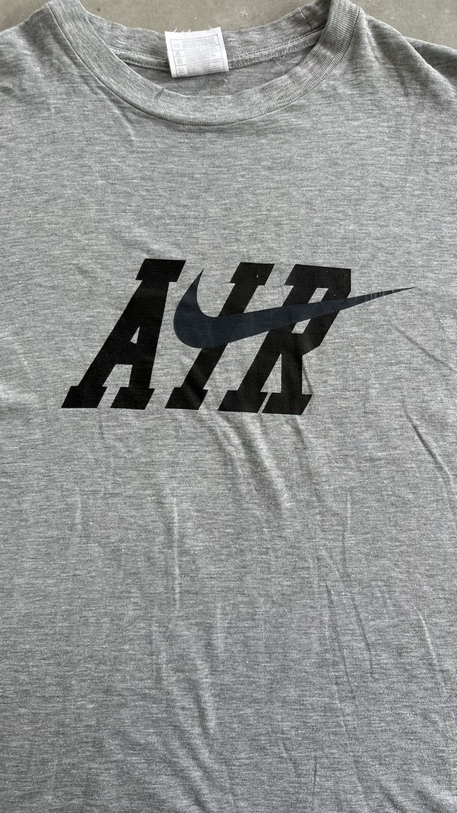 Vintage VINTAGE WELL WORN NIKE AIR MADE IN USA TEE Size US M / EU 48-50 / 2 - 2 Thumbnail