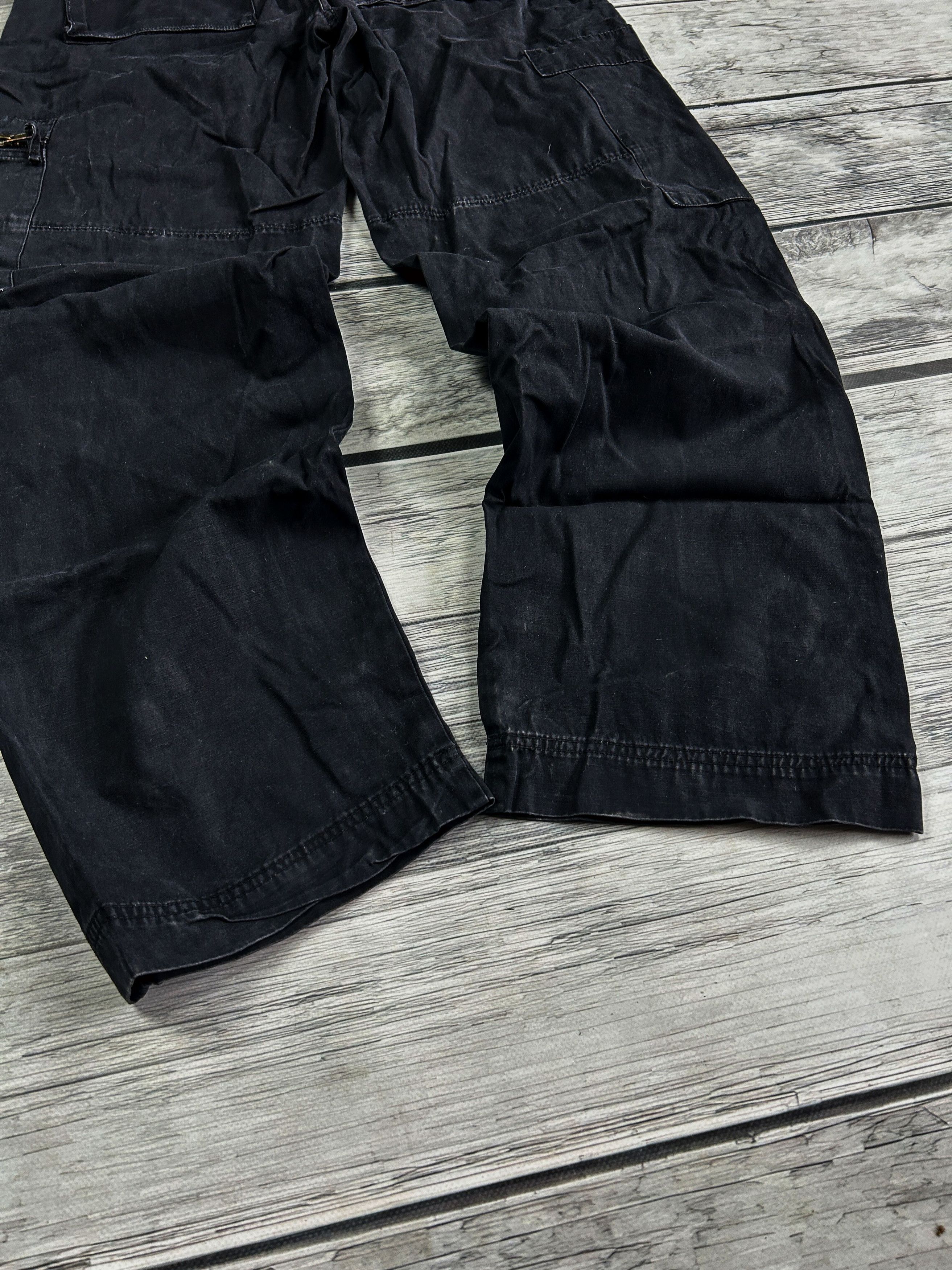 Japanese Brand VTG CRAZY JUNYA WATANABE YOHJI YAMAMOTO STYLE CARGO JEANS Size US 32 / EU 48 - 4 Thumbnail