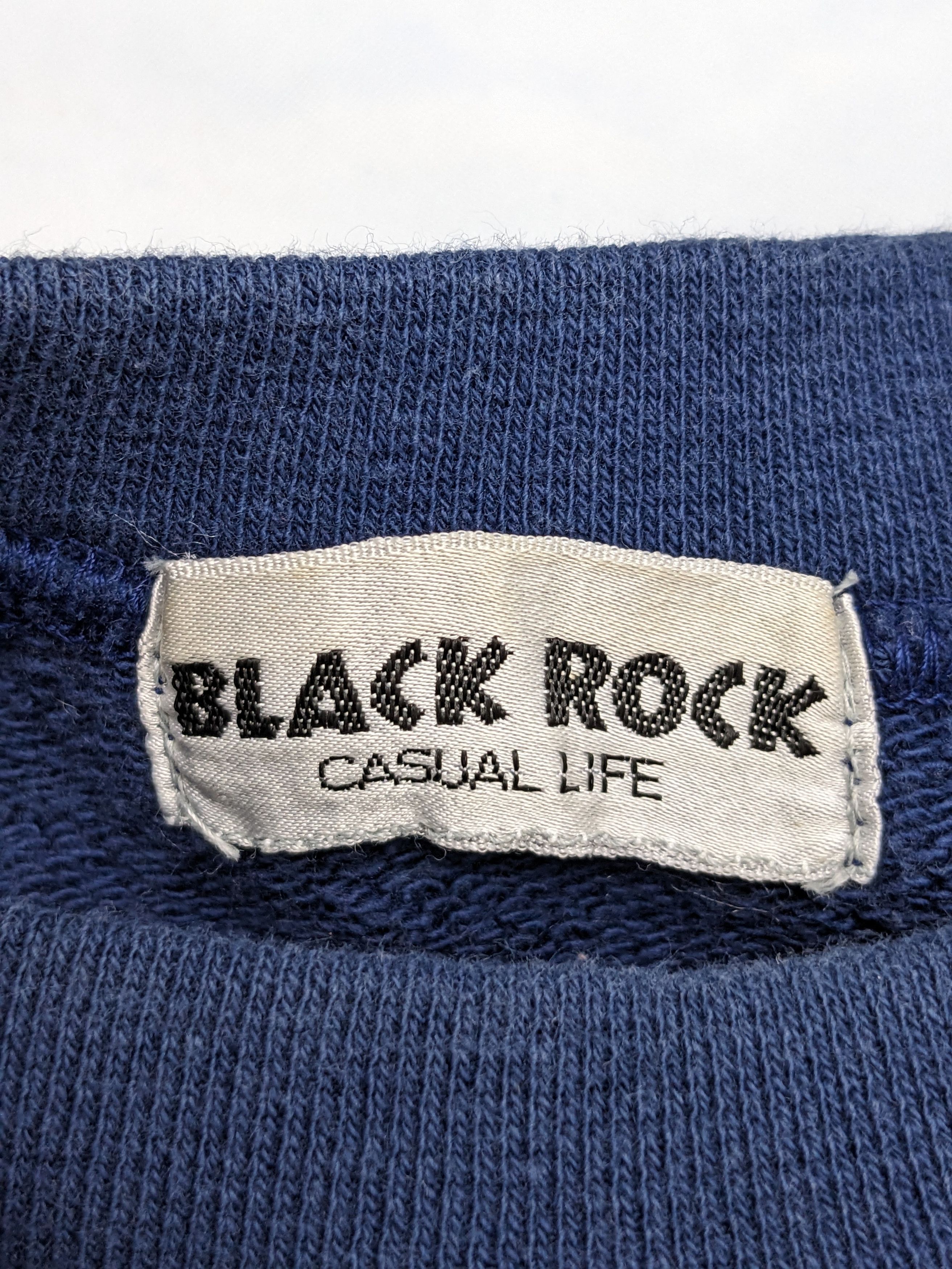 Japanese Brand × Vintage VINTAGE JAPANESE BLACK ROCK SWEATSHIRT Size US M / EU 48-50 / 2 - 9 Thumbnail