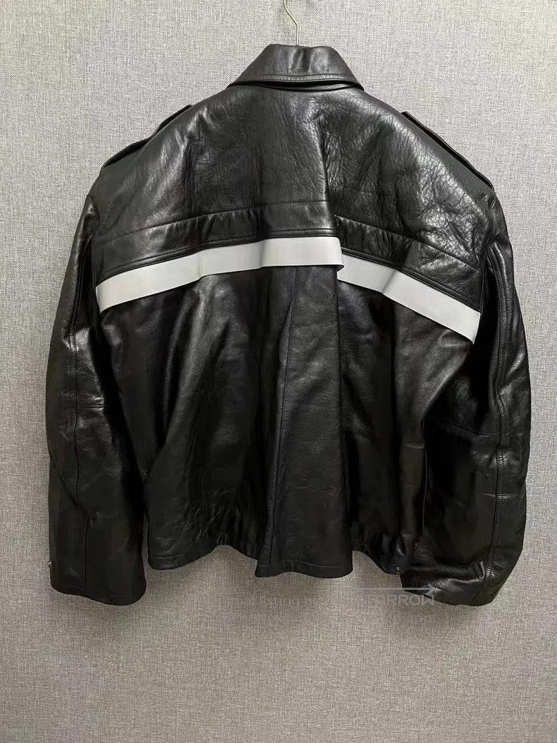 Balenciaga Balenciaga police uniform leather jacket jacket. Size US L / EU 52-54 / 3 - 2 Thumbnail
