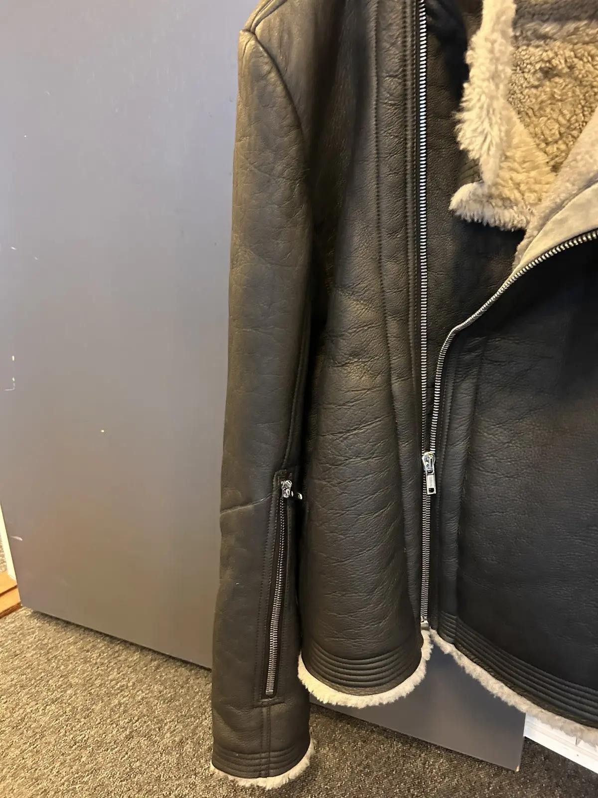 Rick Owens Rick Owens Bauhaus Sheepskin Jacket Size US XL / EU 56 / 4 - 9 Thumbnail