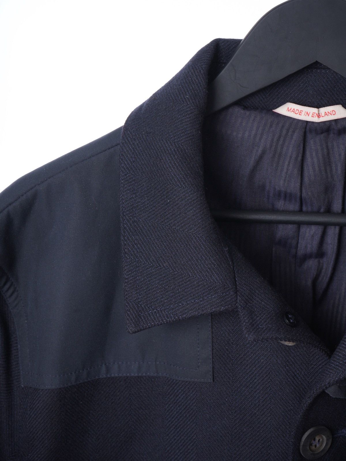 Oliver Spencer Oliver Spencer Wool Jacket Chore Coat sz 48 Size US M / EU 48-50 / 2 - 2 Thumbnail