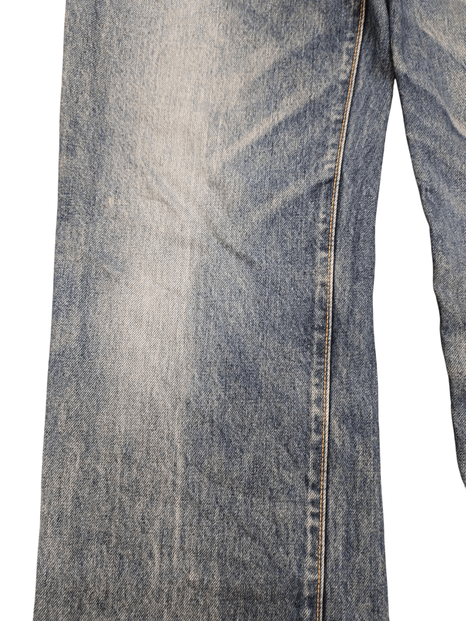 If Six Was Nine Loose Jeans Edwin Distress Faded Clawmark Denim Jeans Size US 32 / EU 48 - 5 Thumbnail