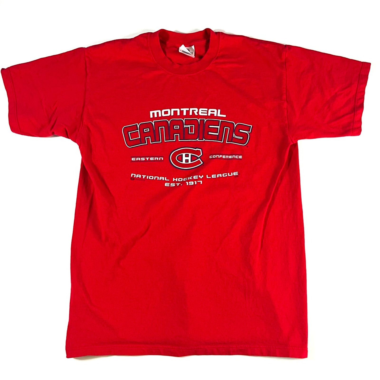 Vintage 2000’s Bulletin NHL Montreal Canadiens Graphic T-shirt Large Size US L / EU 52-54 / 3 - 1 Thumbnail