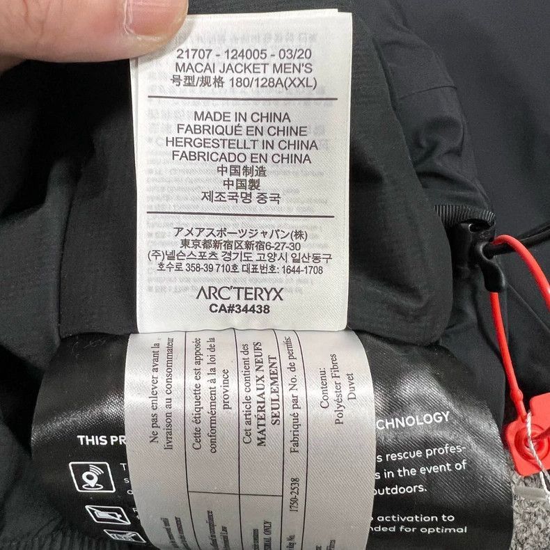 Arc'teryx arcteryx macai jacket down coat Size US XXL / EU 58 / 5 - 8 Thumbnail