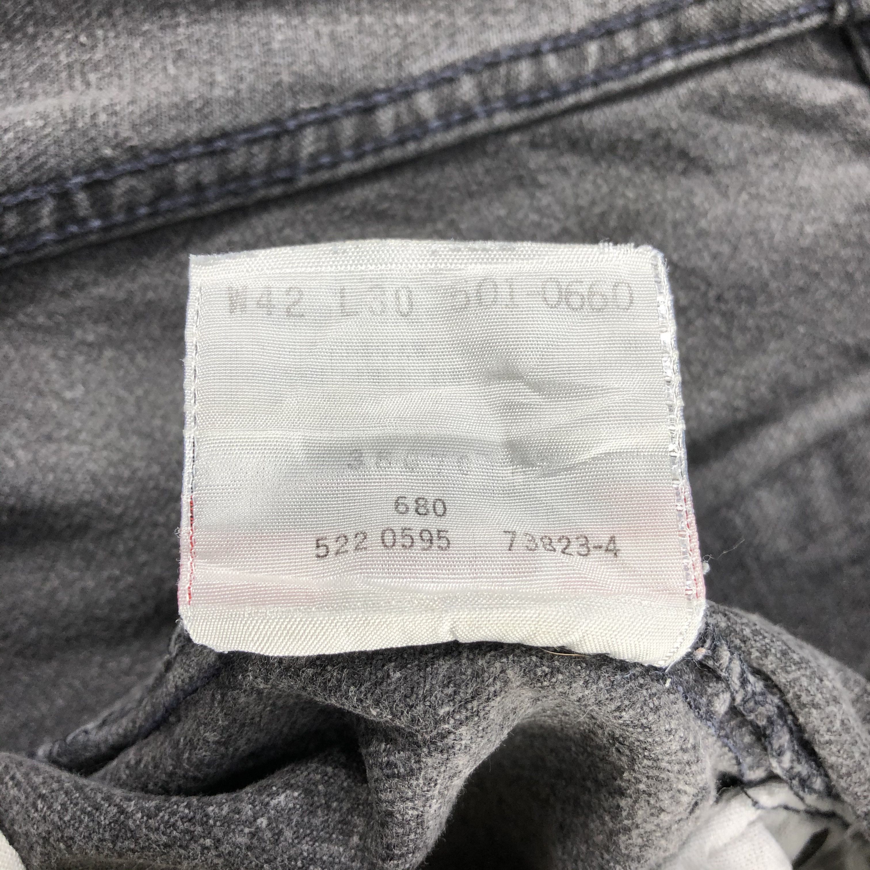 Levi's Vintage 90s Levis 501 Faded Black Jeans-JM2541 Size US 42 / EU 58 - 18 Thumbnail
