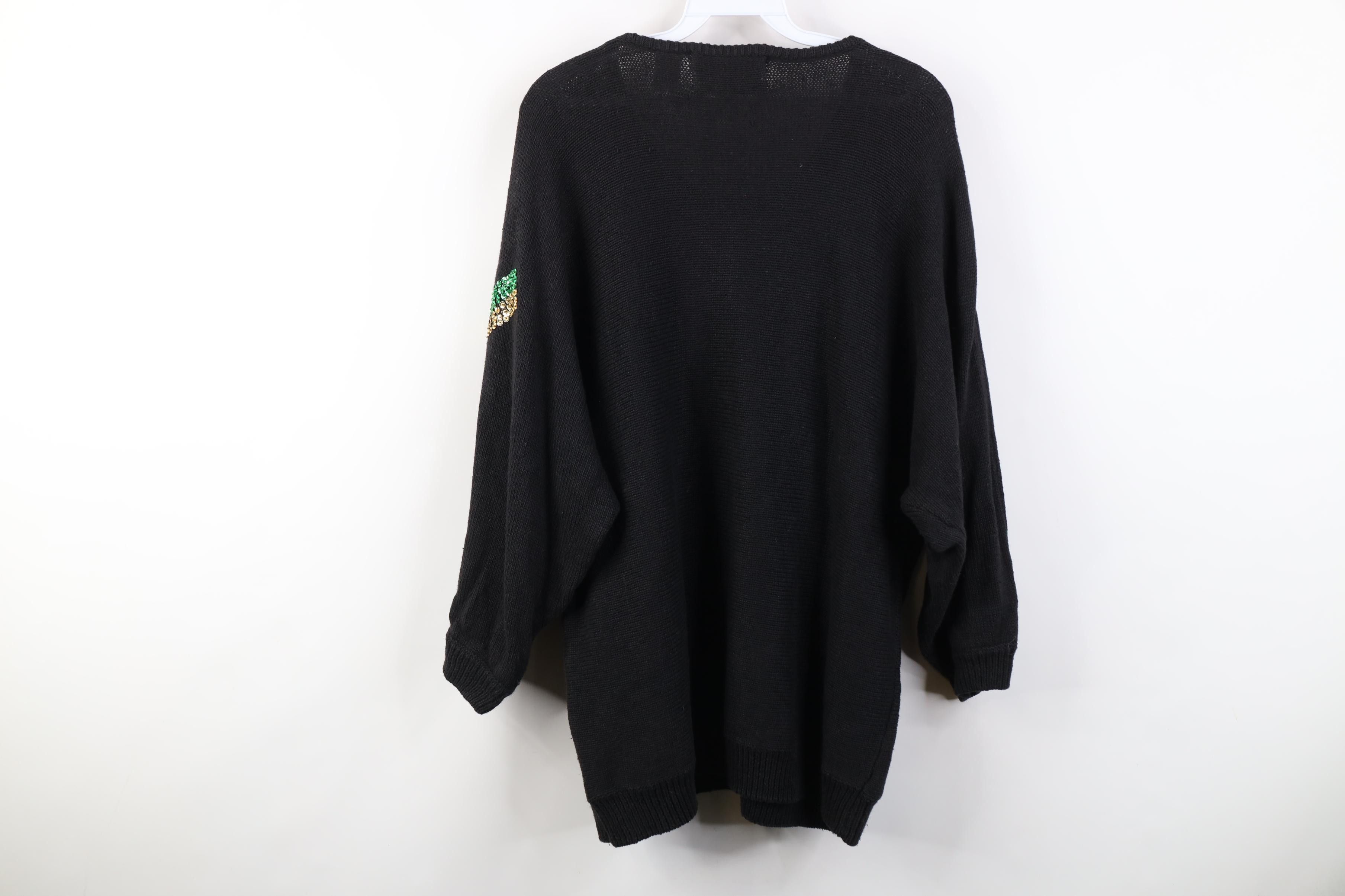 Vintage Deadstock Vintage 80s 90s Streetwear 3/4 Sleeve Sweater Size 3XL / US 20-22 - 12 Thumbnail