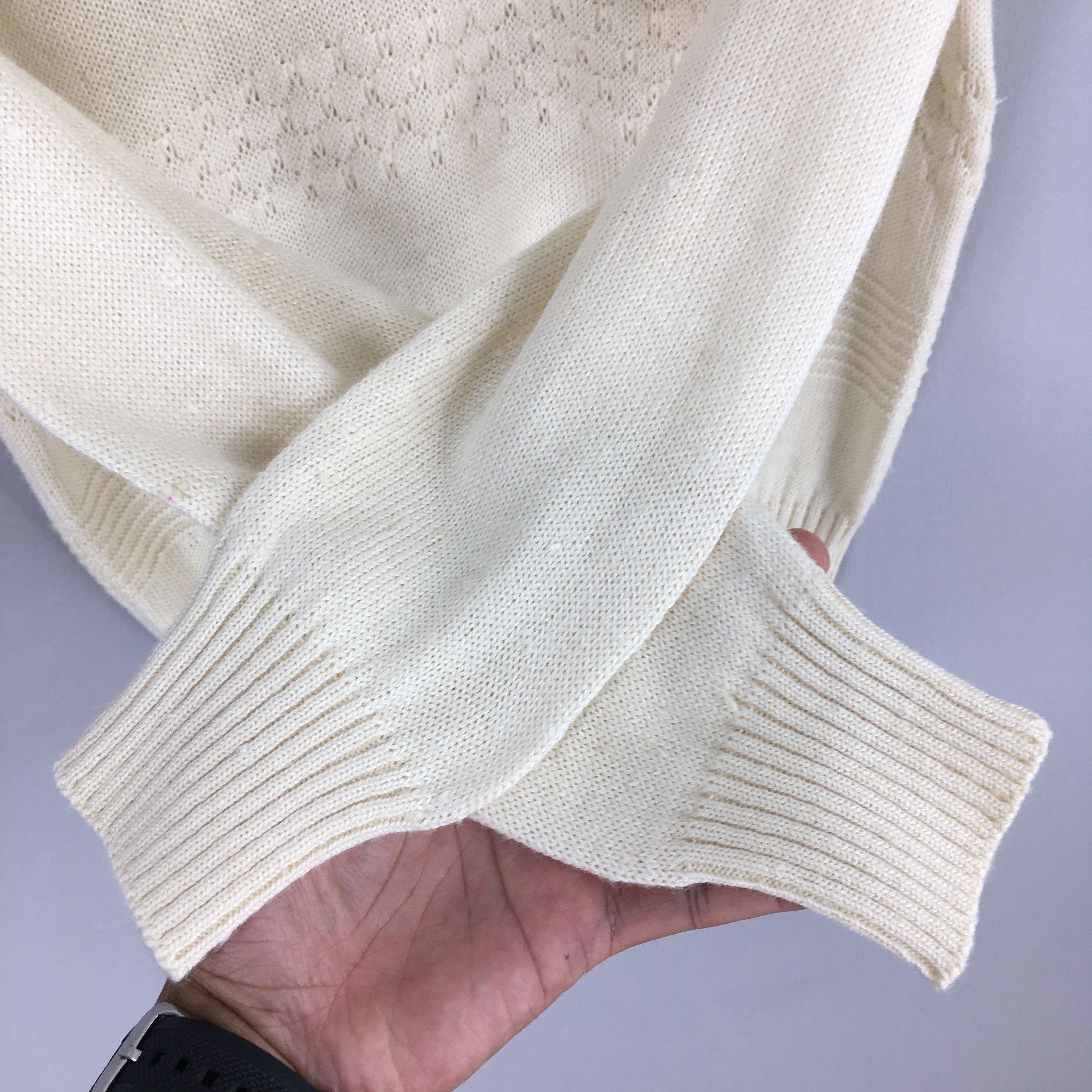 Courreges Vintage 70s Courreges Paris Wool Sweater XSmall Size US XS / EU 42 / 0 - 4 Thumbnail