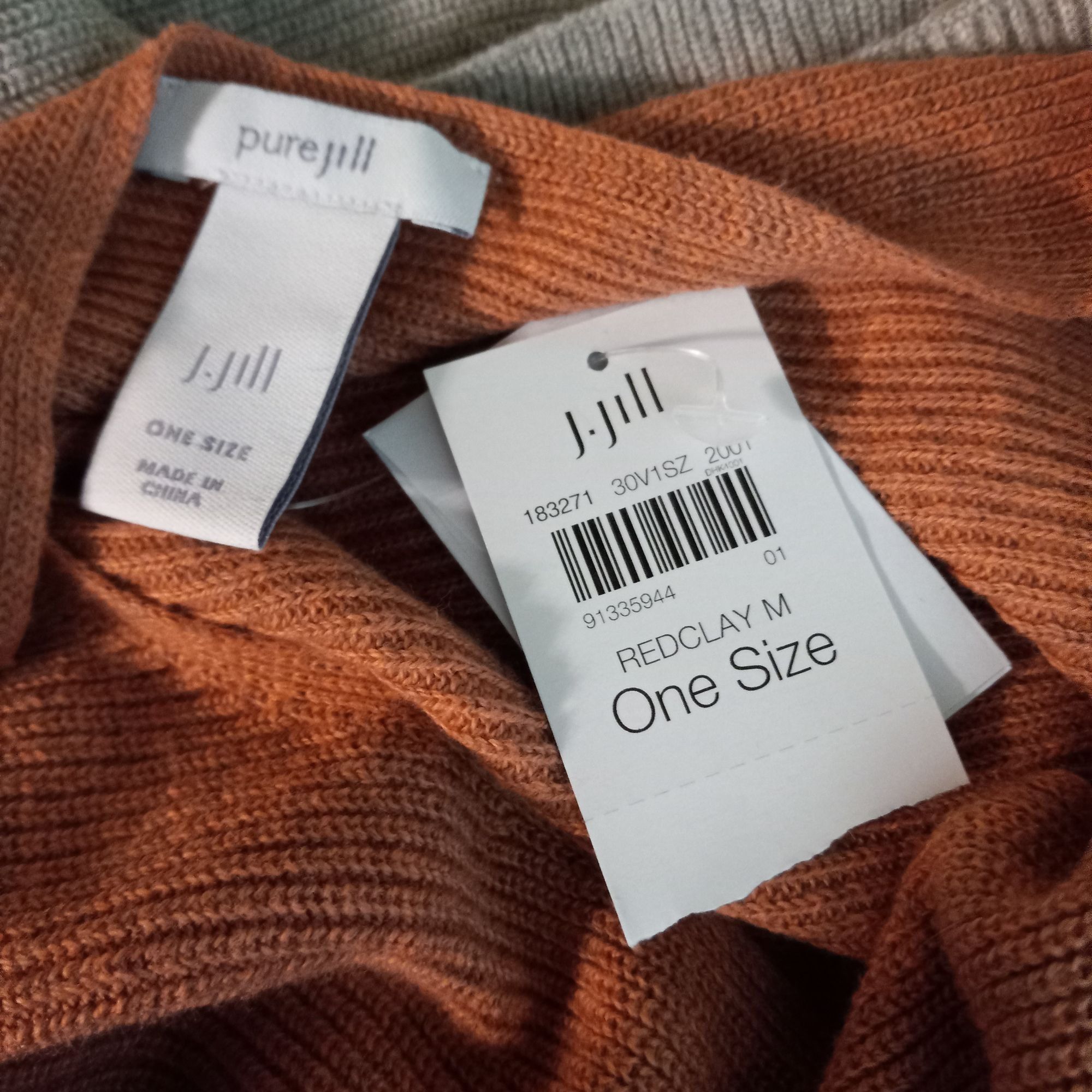 J. Jill Purejill J Jill One Size Poncho Ombré Knit Cape Soft Gradien Size ONE SIZE - 9 Thumbnail