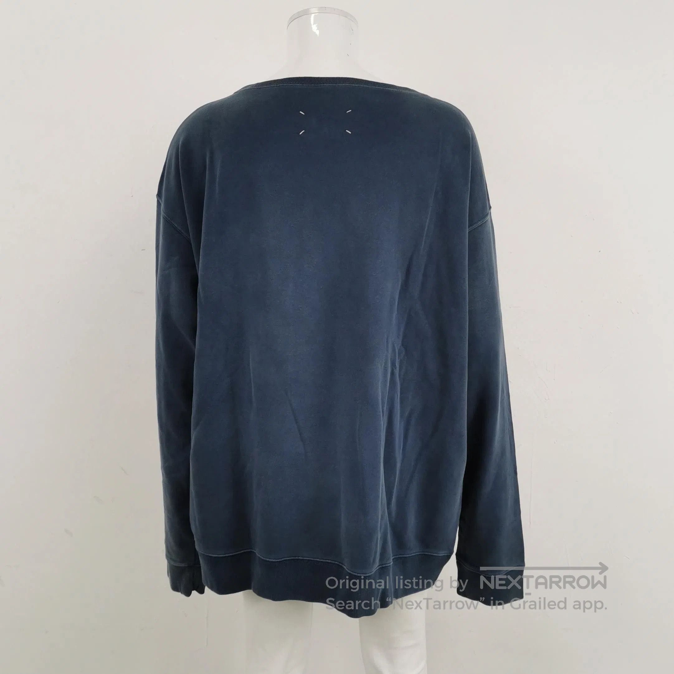 Maison Margiela Maison Margiela Cotton Logo Number Embroidery Sweatshirt M. Size US M / EU 48-50 / 2 - 3 Thumbnail