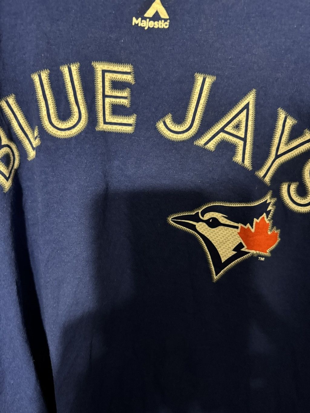 Majestic Toronto Blue Jays Russell Martin #55 Majestic Player Tee Men Size US L / EU 52-54 / 3 - 3 Thumbnail