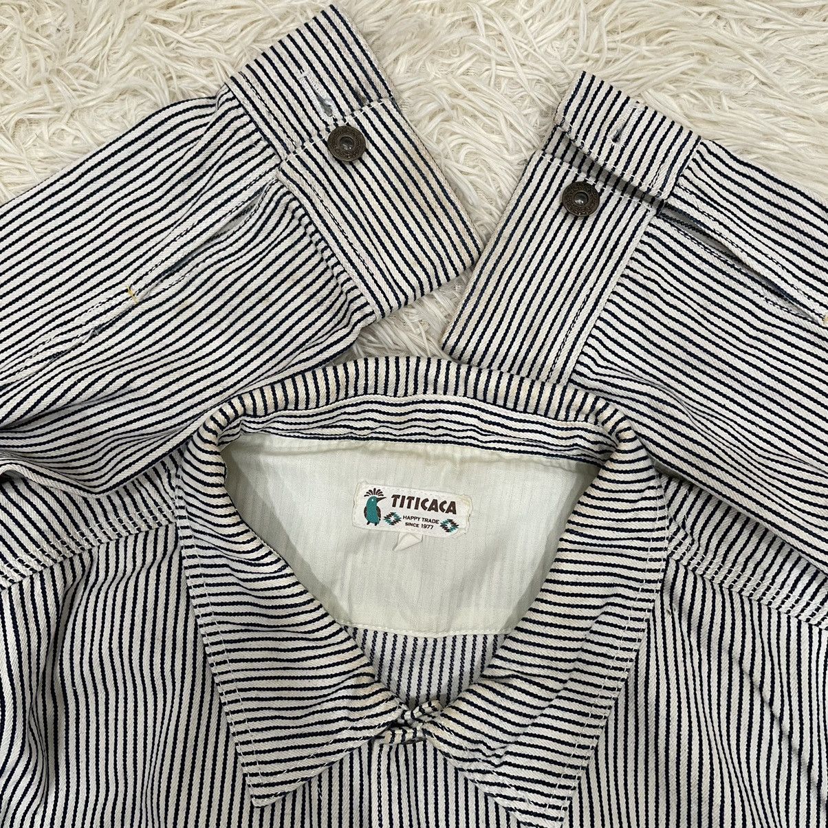 Carhartt Vintage Style Titicaca Hickory Stripes Workers Size US L / EU 52-54 / 3 - 16 Thumbnail