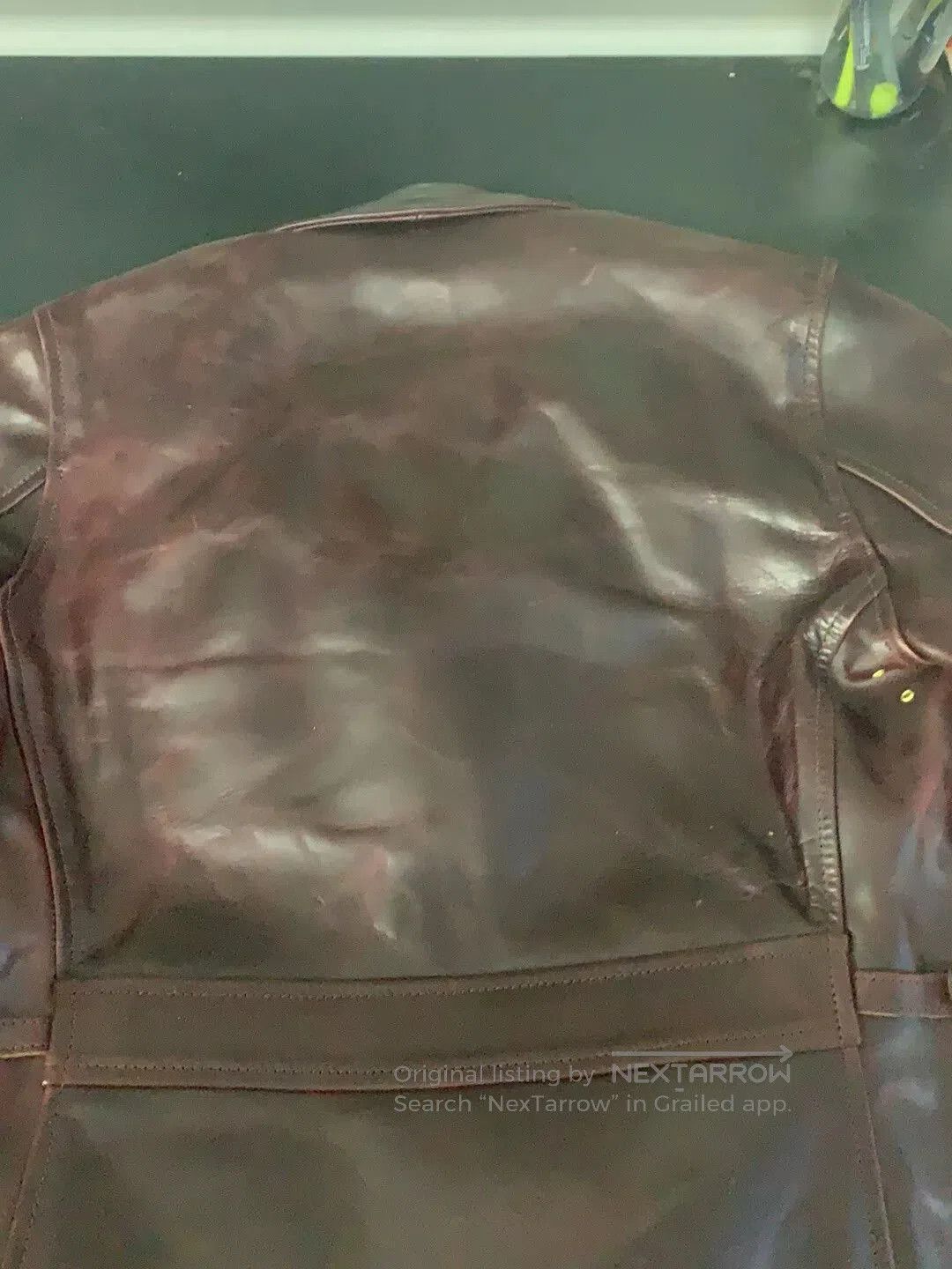 Aero Leathers Aero Leathers Motorcycle Jacket in Burgundy. Size US S / EU 44-46 / 1 - 8 Thumbnail
