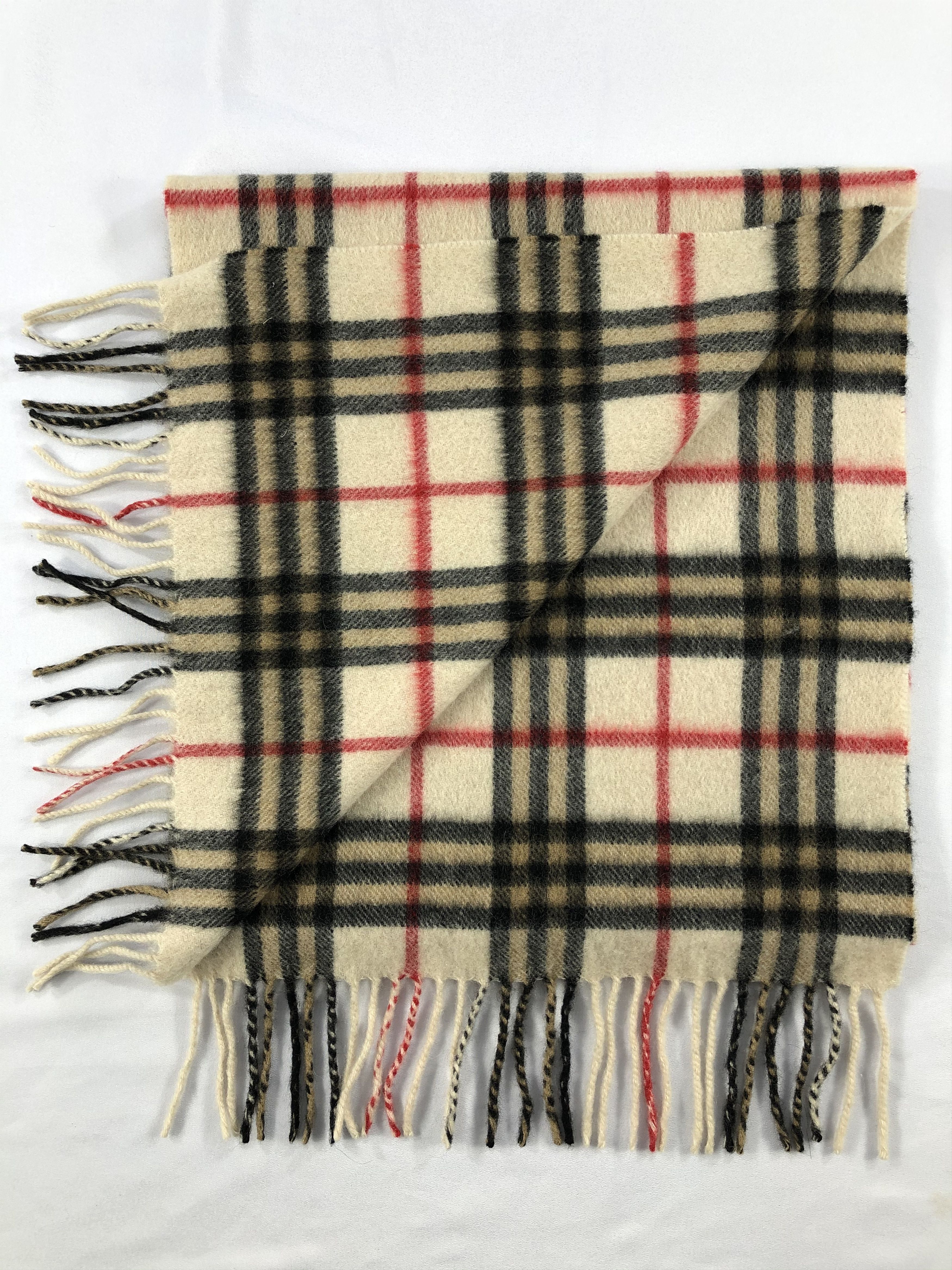Burberry Vintage Burberry Scarf/Muffler/Neckwear MF1659 Size ONE SIZE - 4 Thumbnail