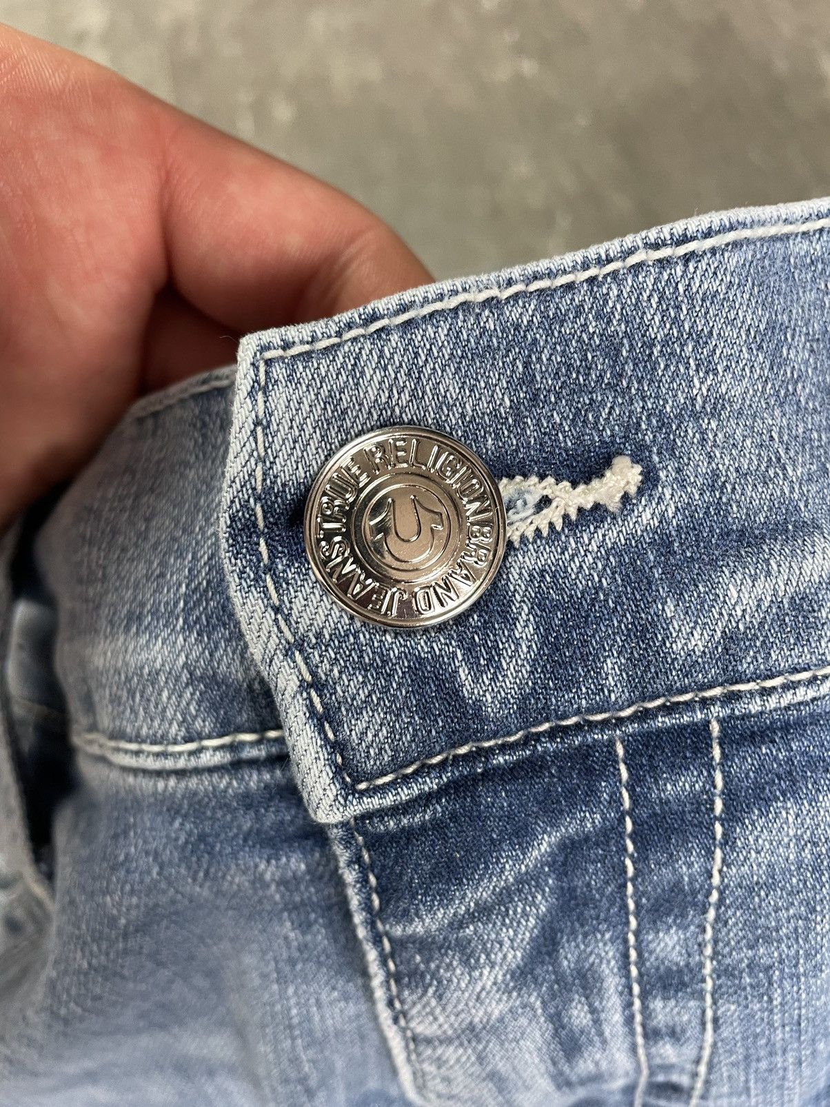 True Religion Vintage True Religion Jack Baggy Denim Jeans 90s Y2K Size US 32 / EU 48 - 6 Thumbnail