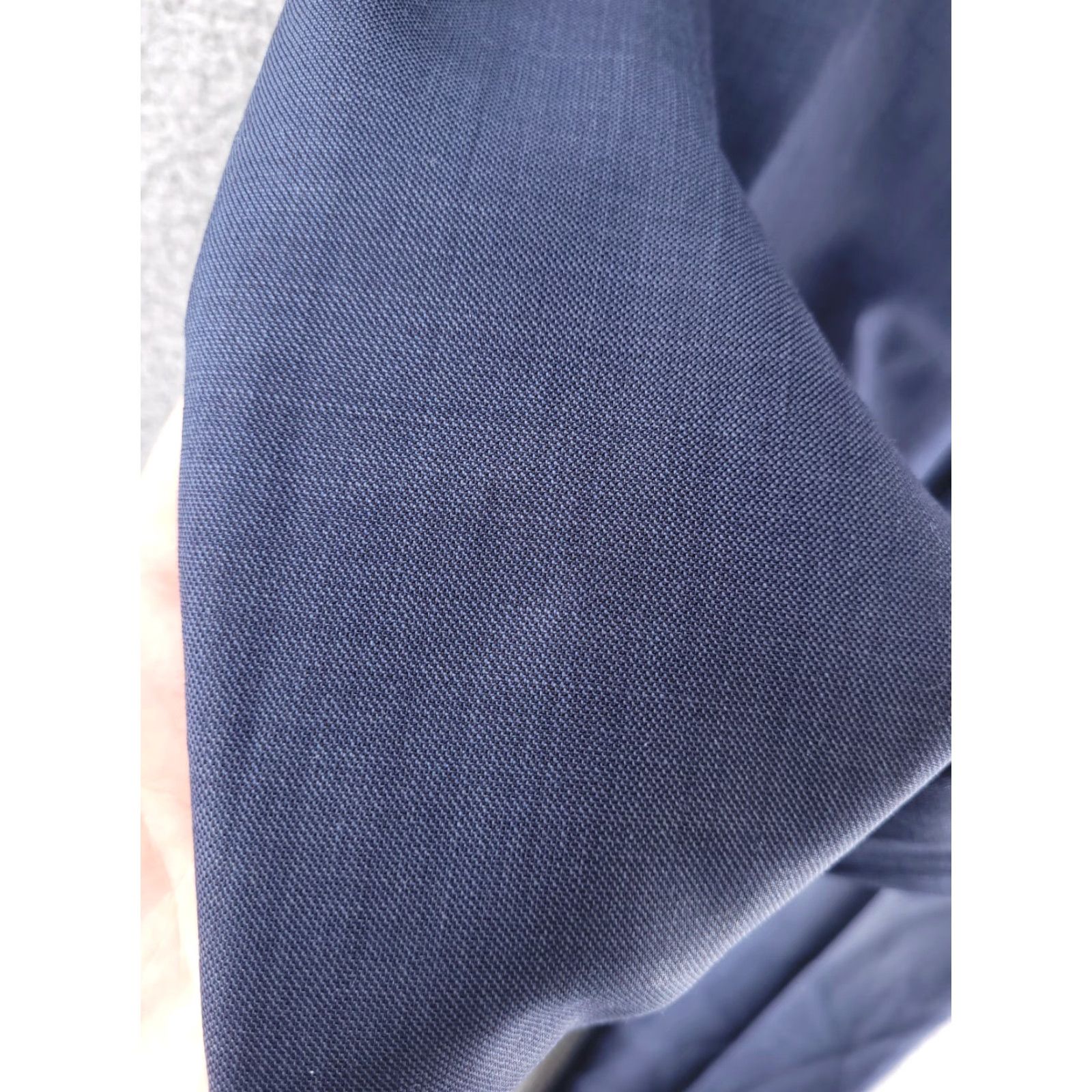 Tommy Hilfiger Tommy Hilfiger Mens Dress Pants 34x31 Blue Worsted Wool Flat Front Slim Straight Pants Mens Blue 34x31 Vintage No Size US 34 / EU 50 - 3 Thumbnail