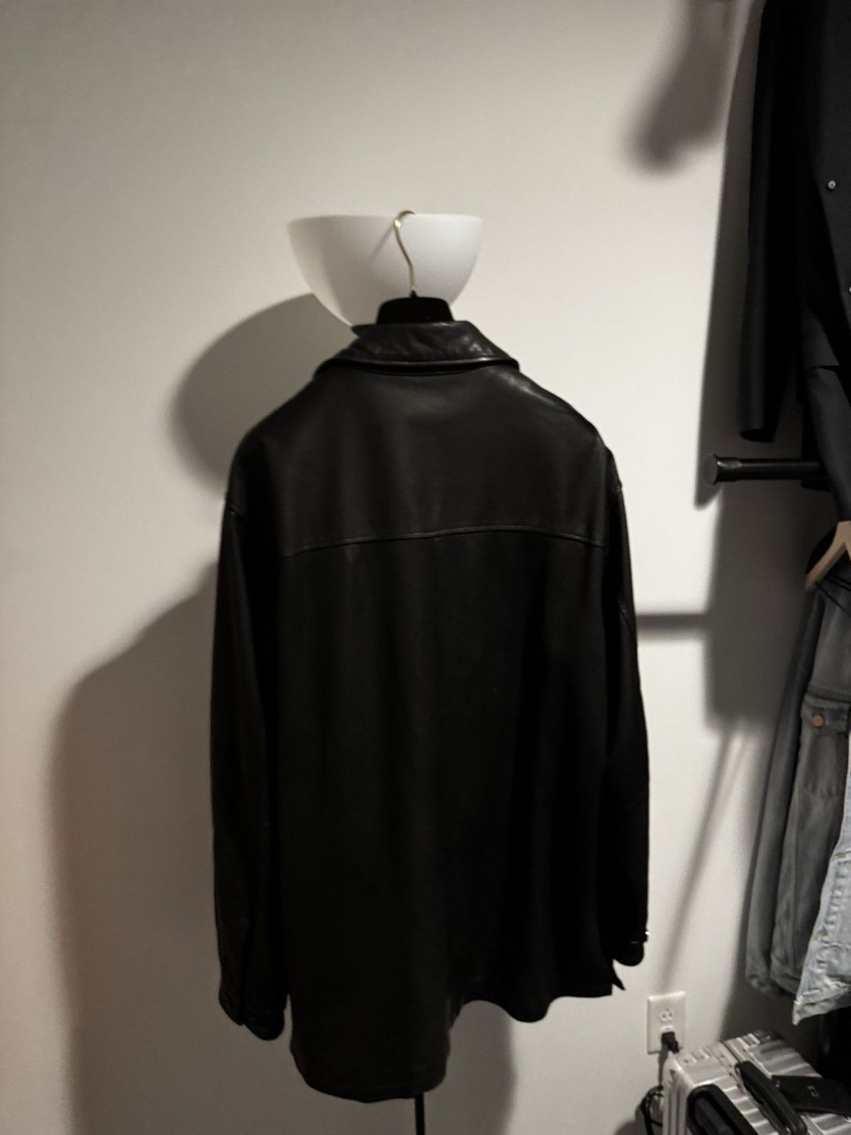 YOKE Goat Leather Jacket (JP 4) Size US L / EU 52-54 / 3 - 3 Thumbnail