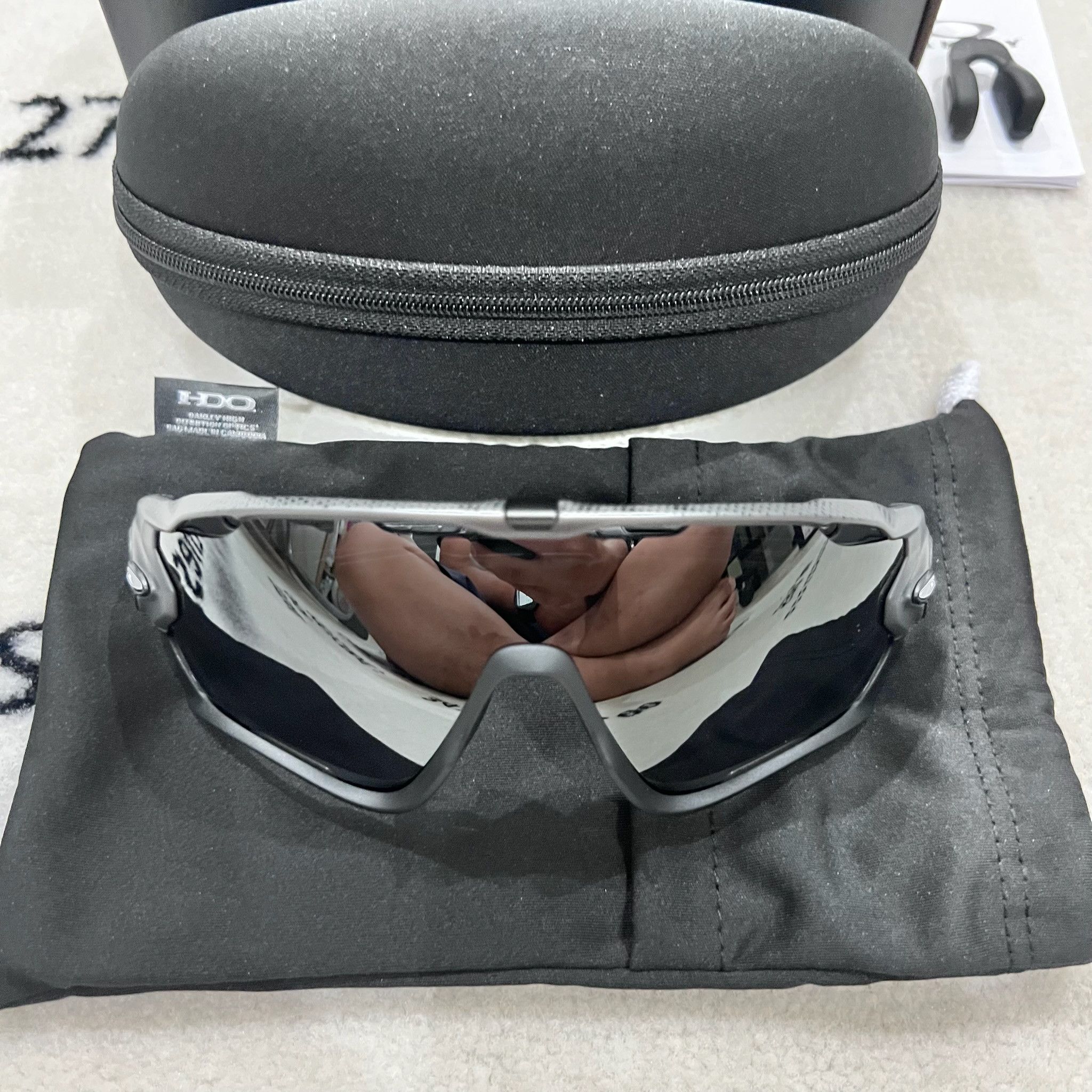 Oakley Oakley Jawbreaker Hi Resolution Prizm Sunglasses Size ONE SIZE - 2 Thumbnail